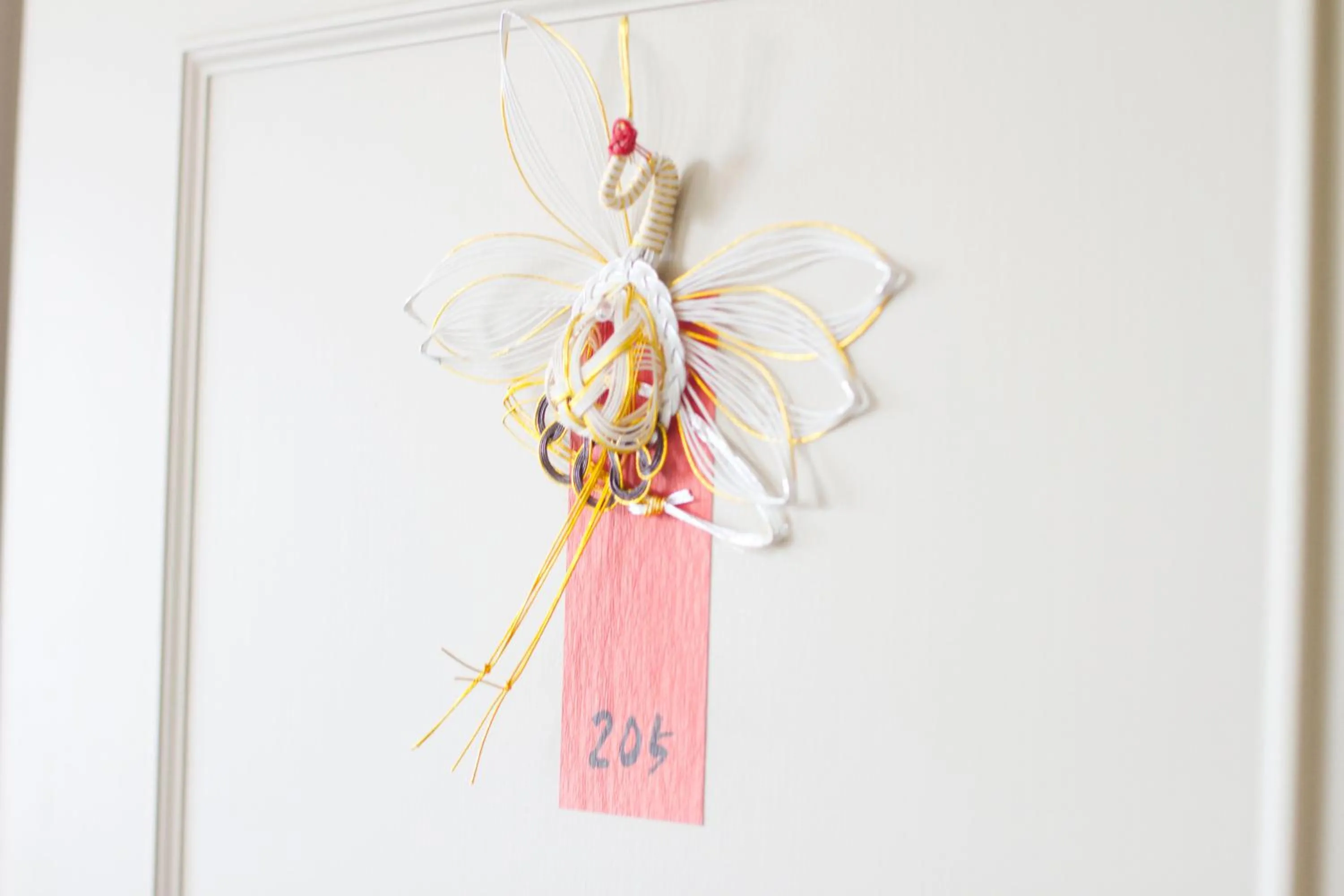 Decorative detail in Guesthouse Fujinokura Kawaguchiko Ekimaeten