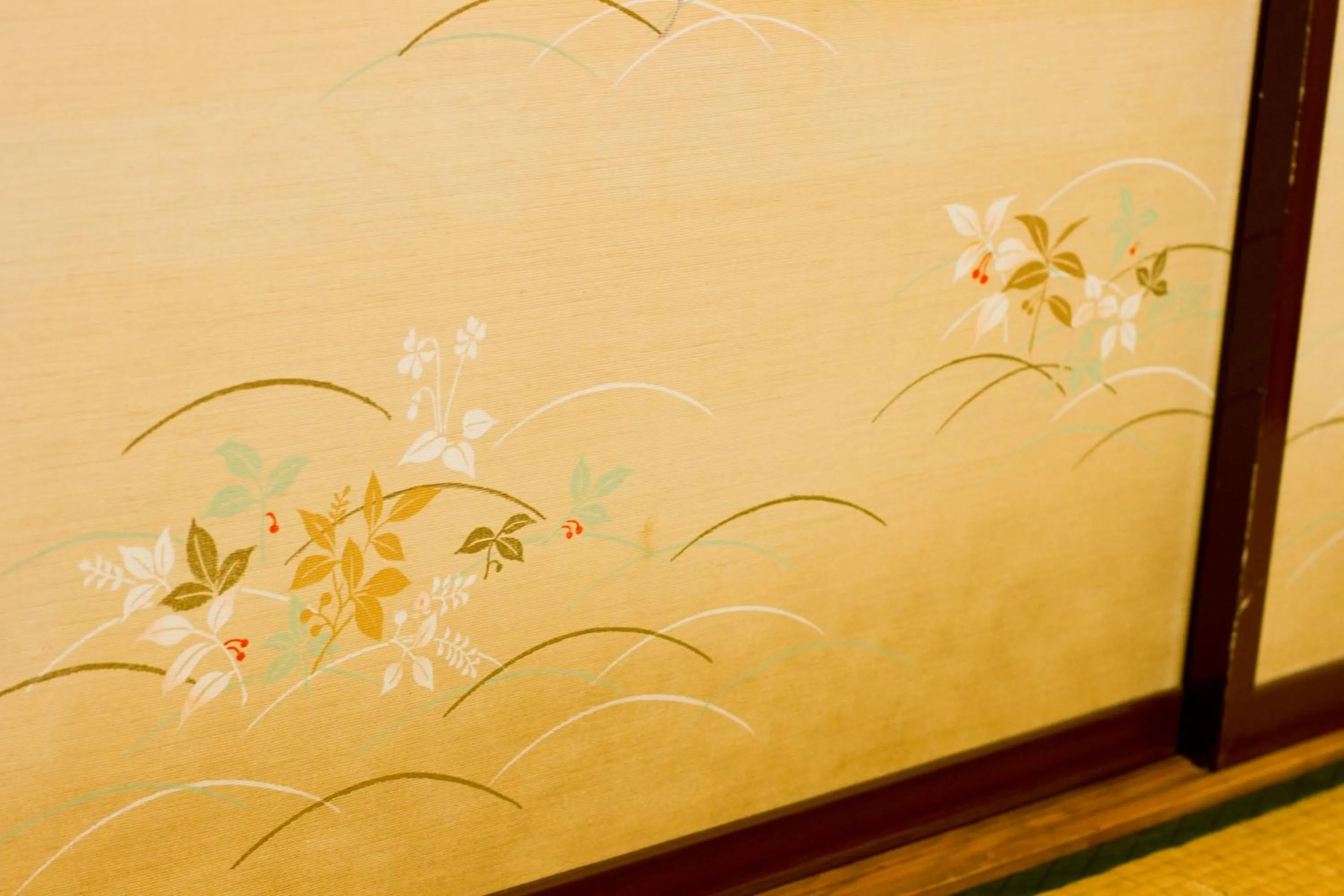 Decorative detail in Guesthouse Fujinokura Kawaguchiko Ekimaeten