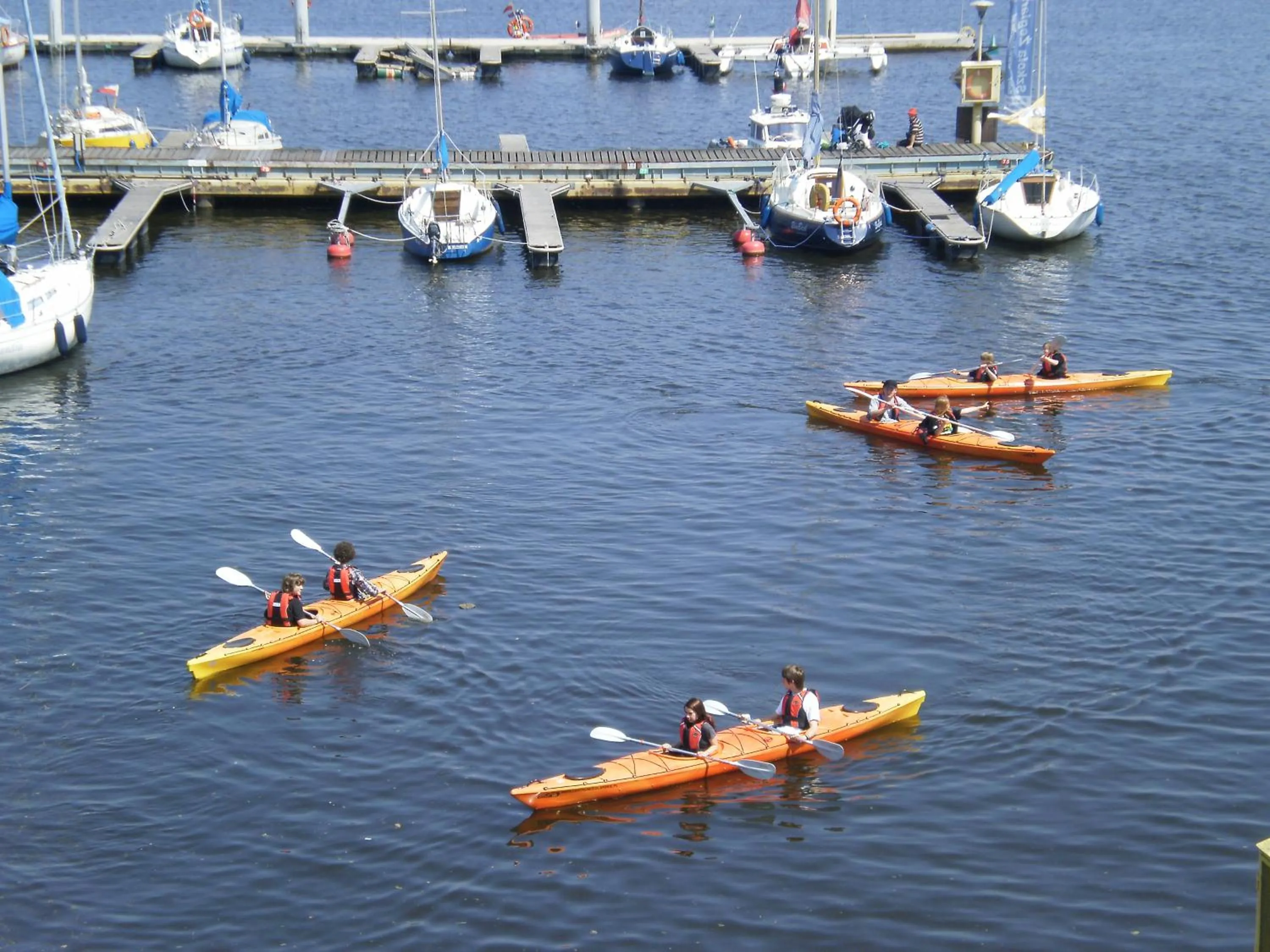 Canoeing in Centrum Żeglarskie