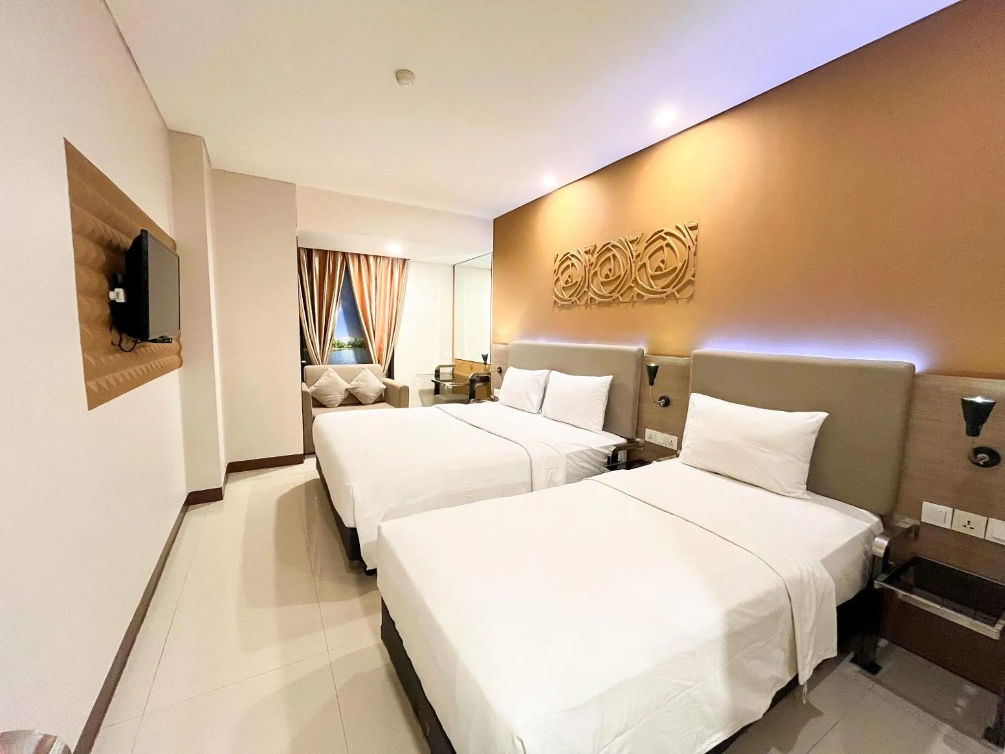 Bed in Verse Hotel Cirebon