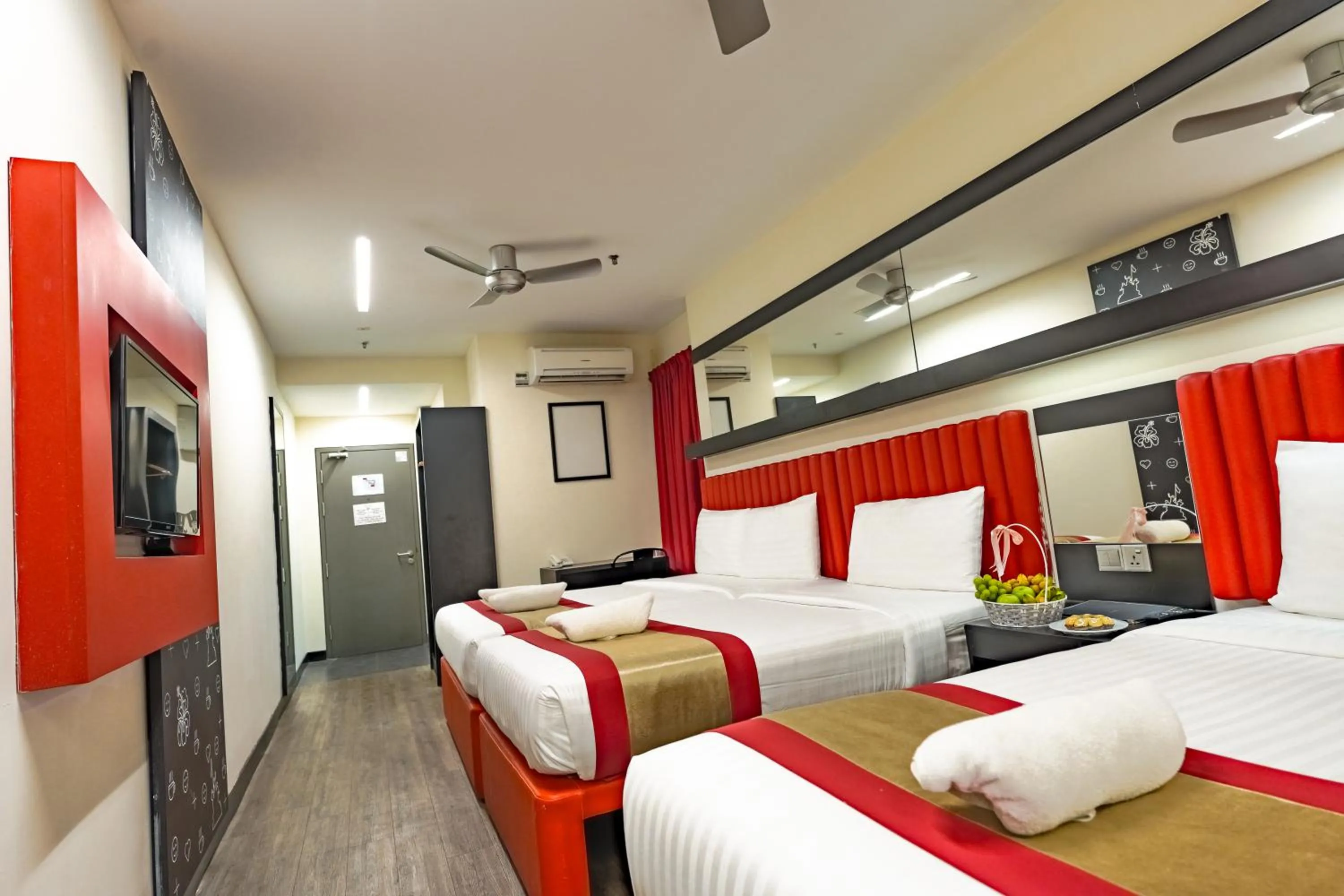 Bedroom, Bed in Lazdana Hotel Kuala Lumpur