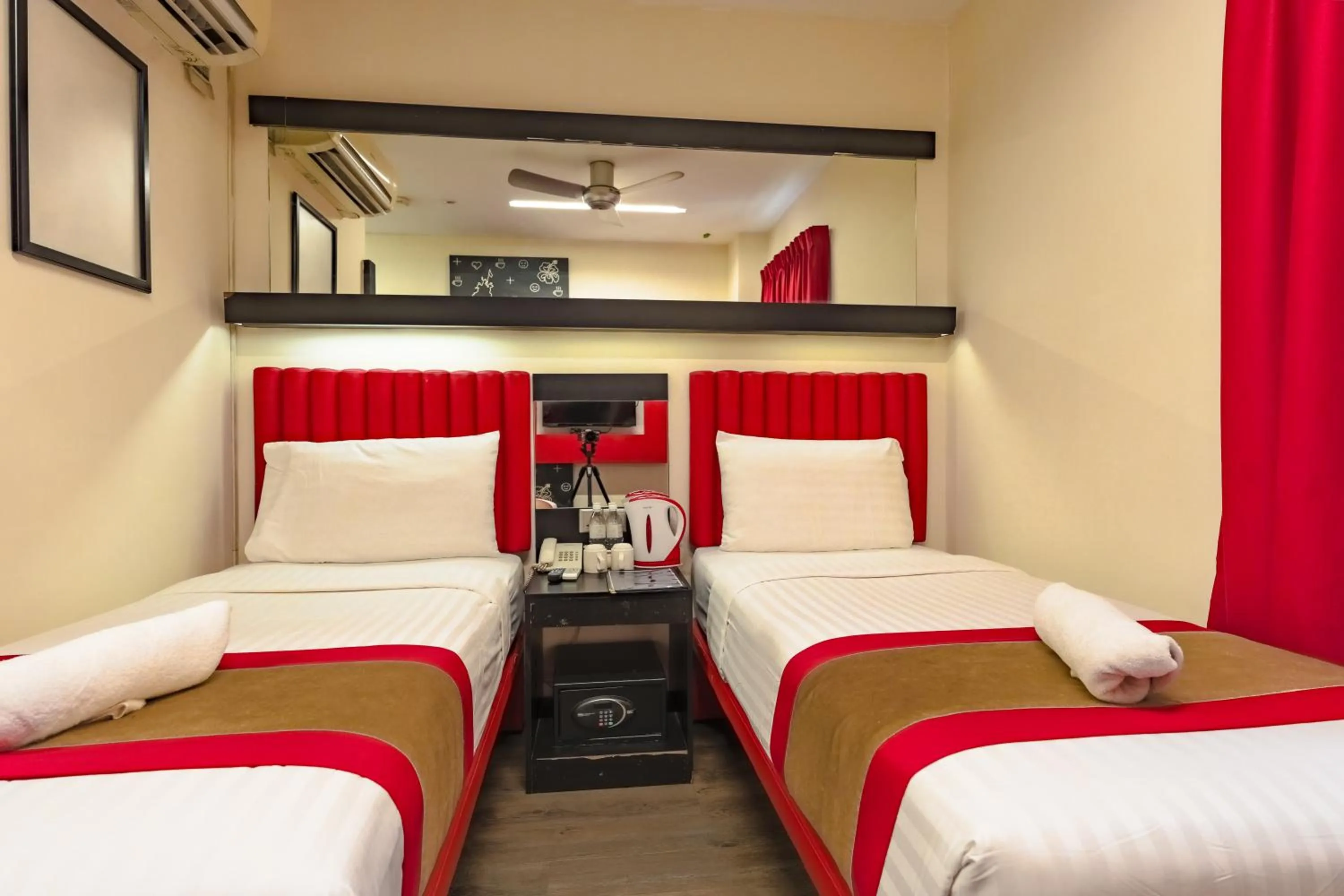 Bed in Lazdana Hotel Kuala Lumpur