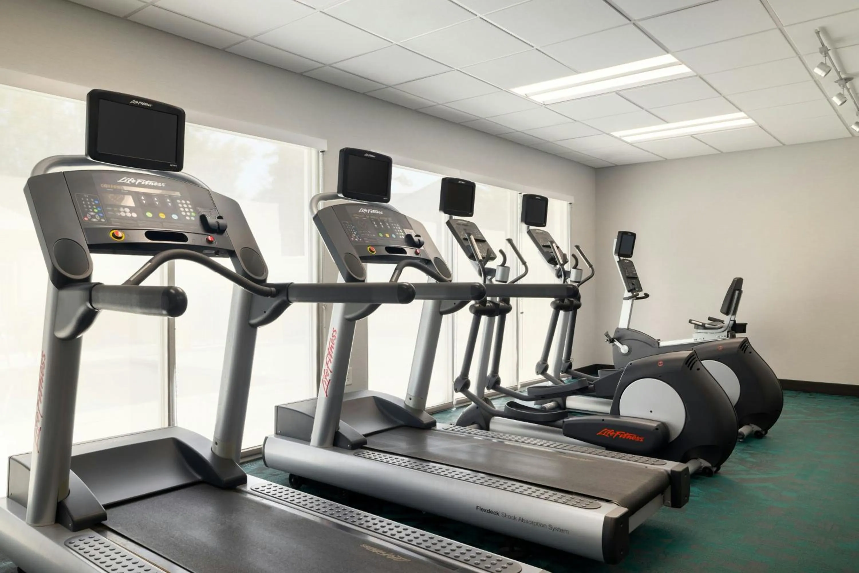 Fitness centre/facilities in TownePlace Suites by Marriott Auburn University Area