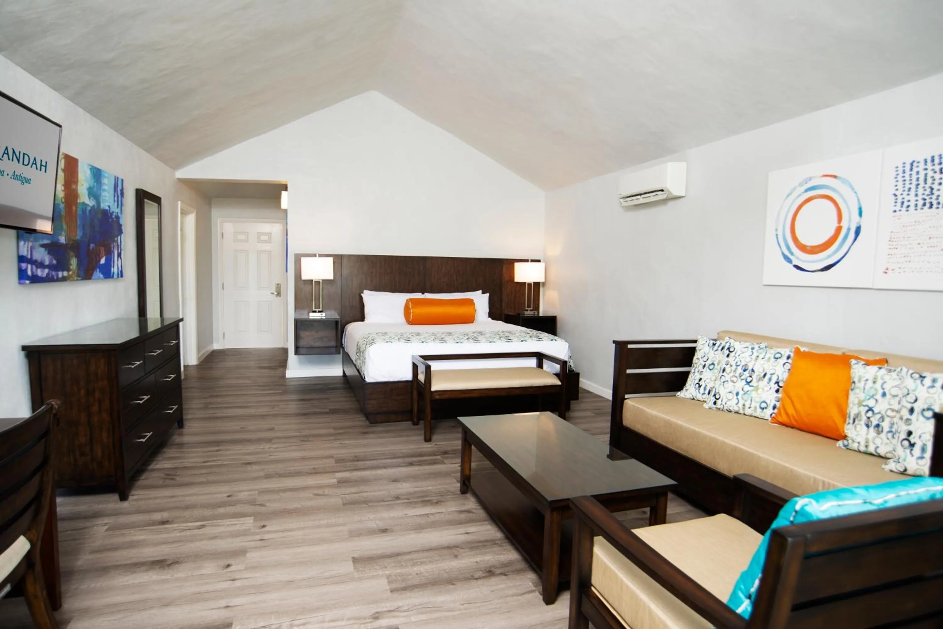 Photo of the whole room, Bed in The Verandah Antigua - All Inclusive - Adults Only