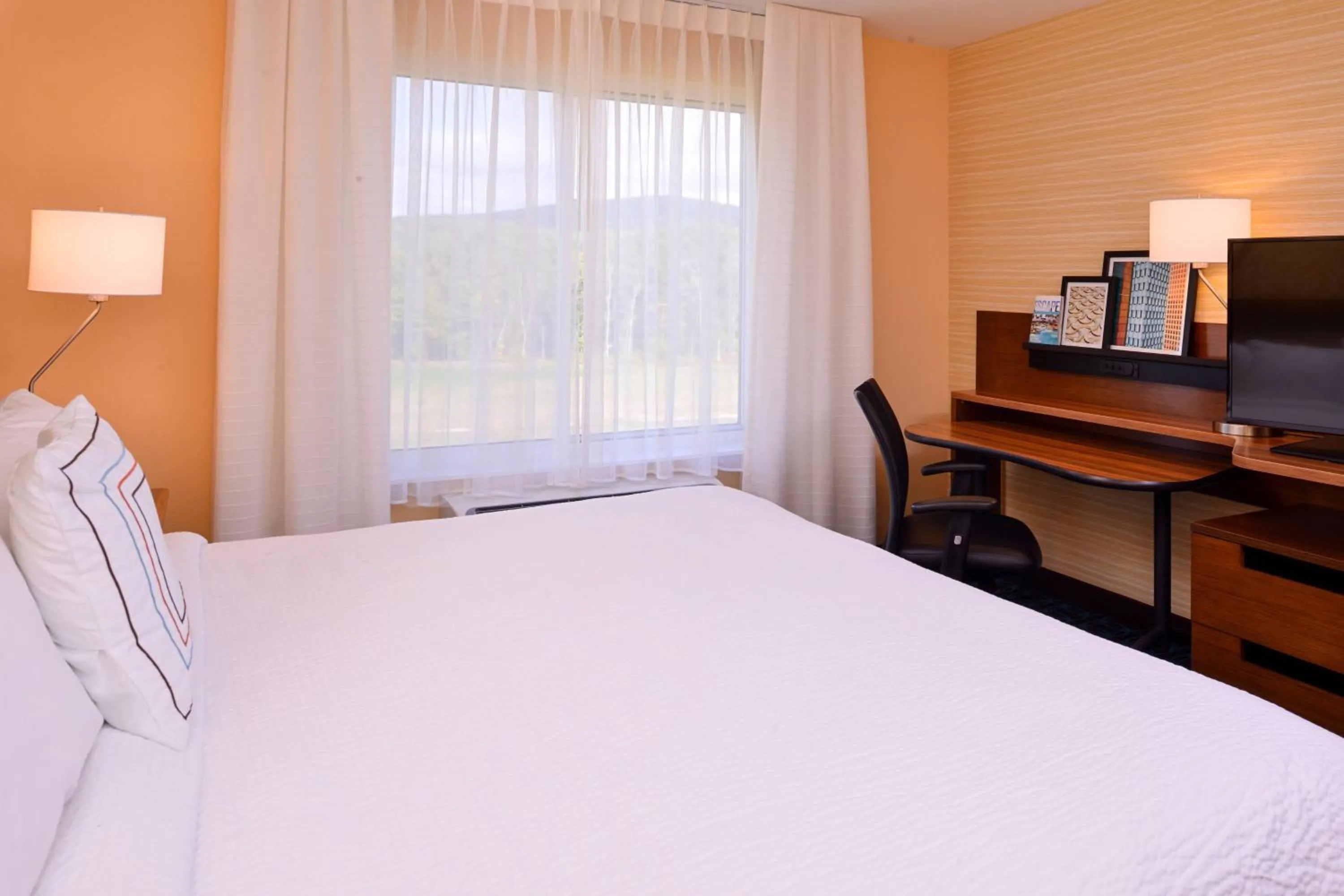 Photo of the whole room, Bed in Fairfield Inn & Suites by Marriott Plymouth White Mountains