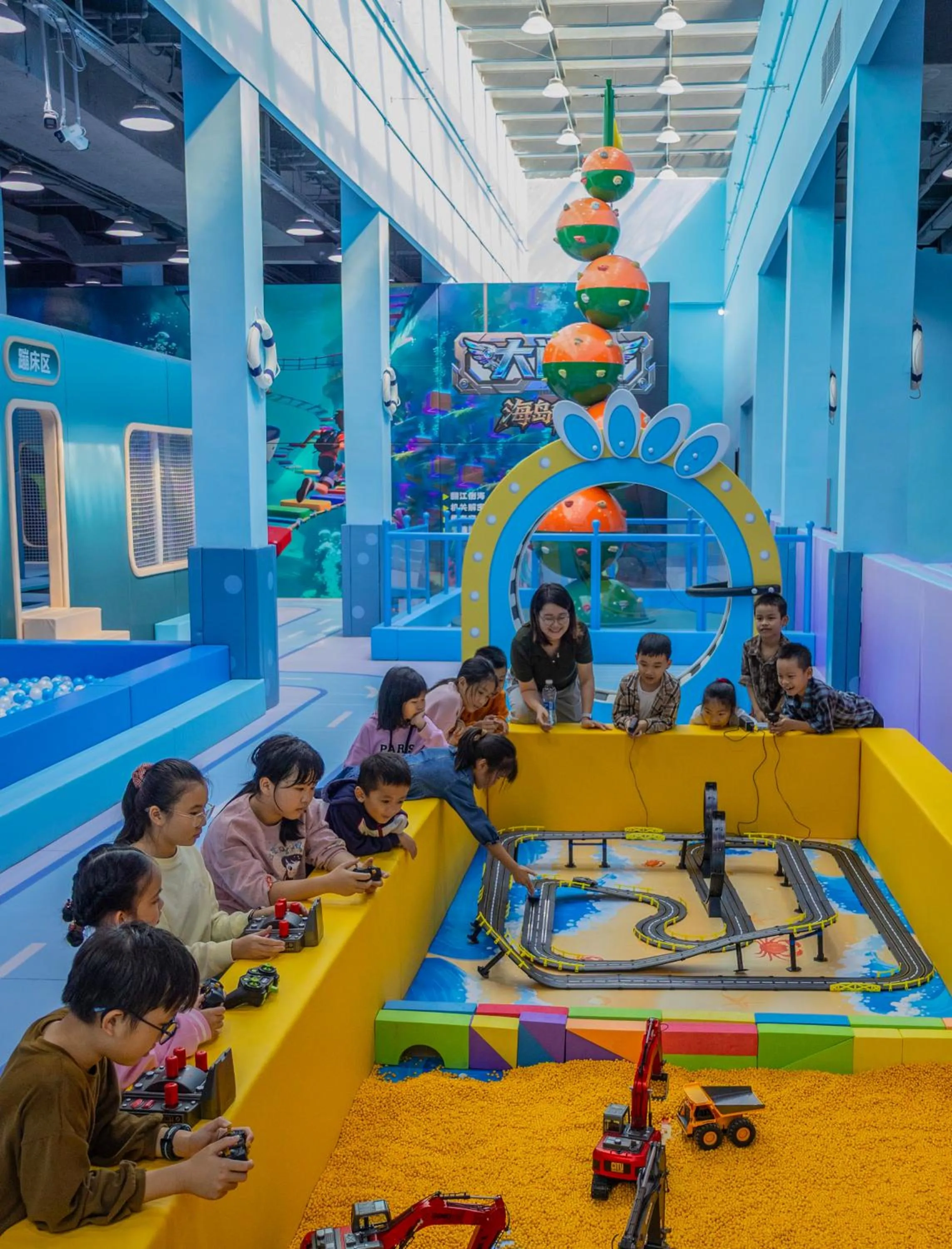 Children play ground in Marriott Resort Xiangshui Bay