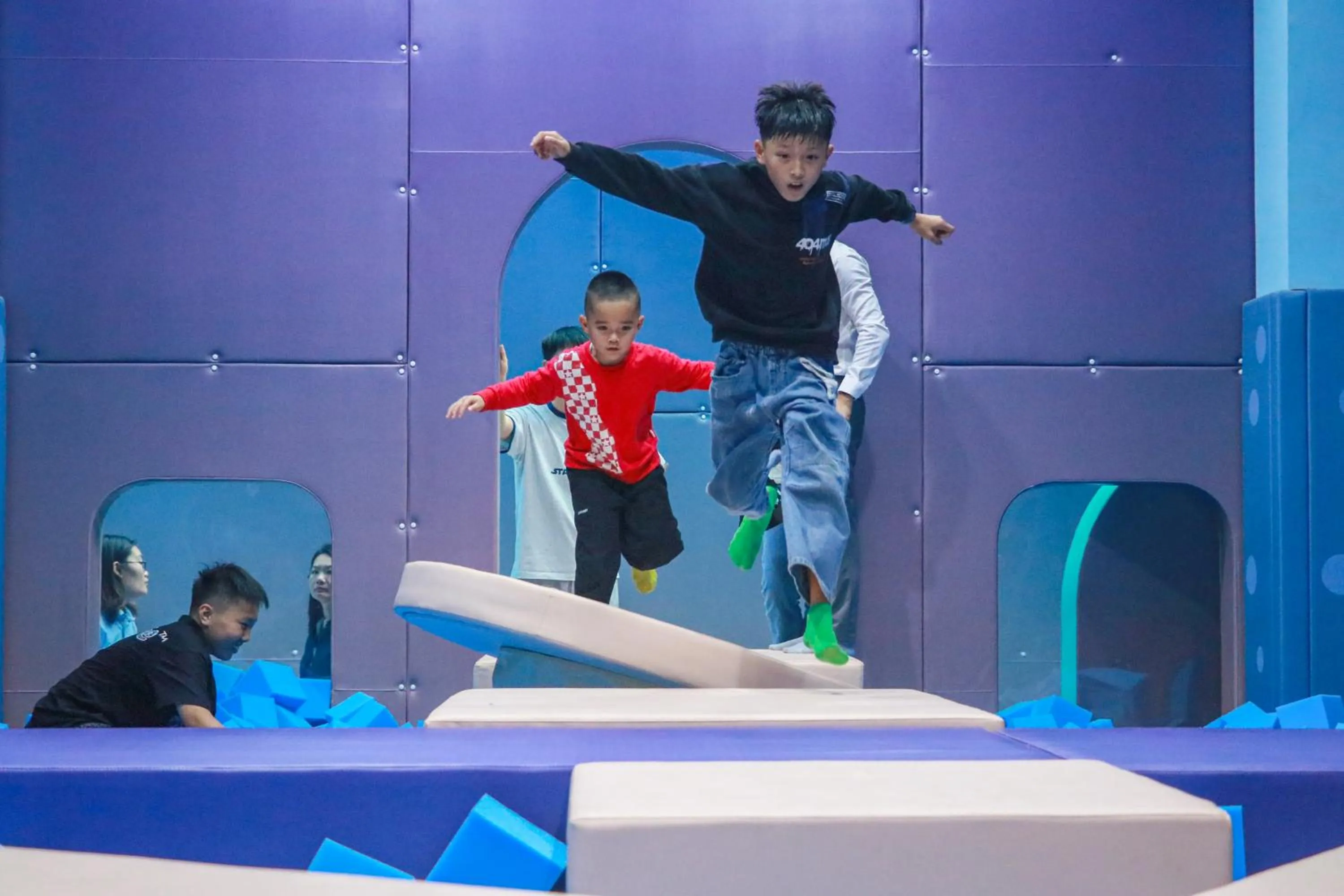 Children play ground in Marriott Resort Xiangshui Bay