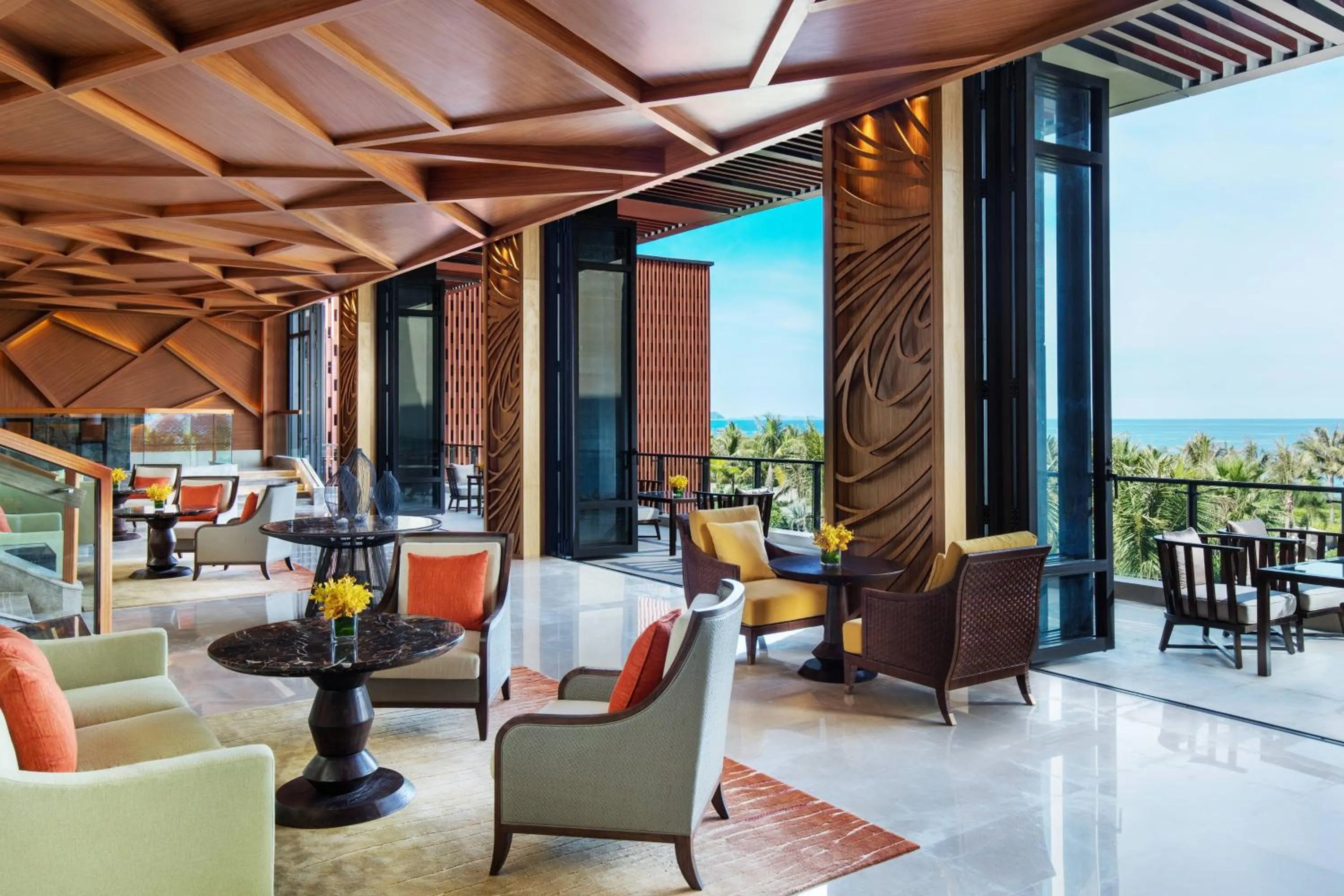 Lounge or bar in Marriott Resort Xiangshui Bay