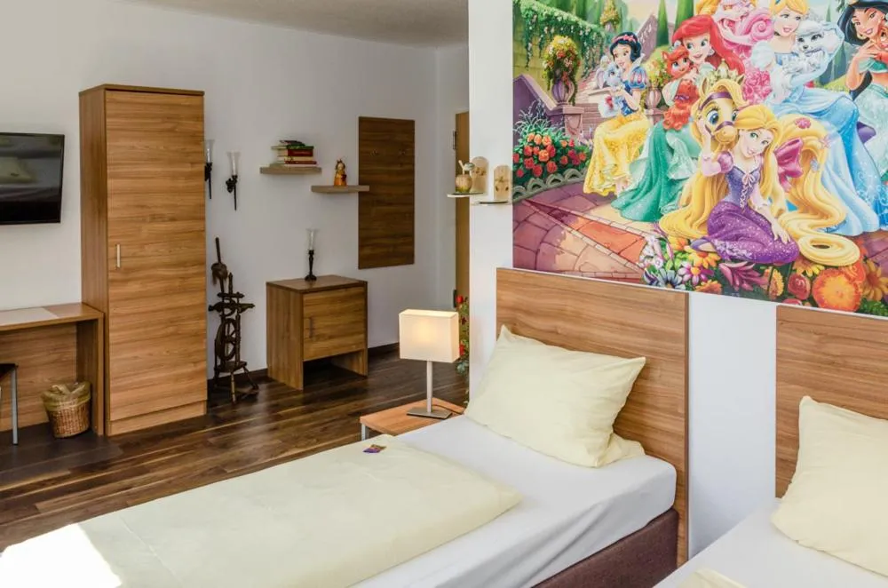 Bed in Hotel Rosenhof