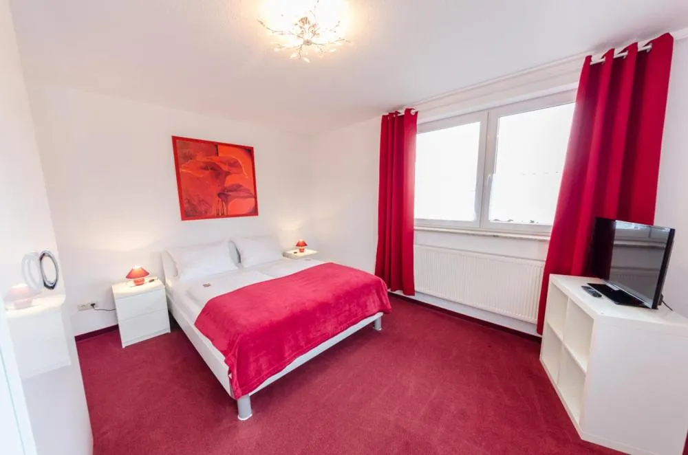 Bed in Hotel Rosenhof