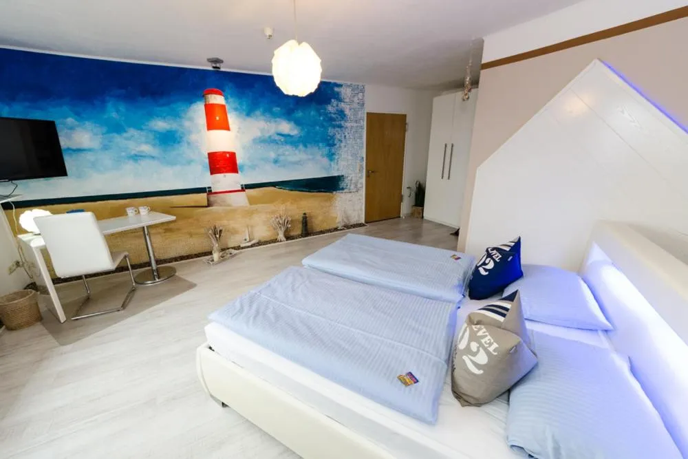 Bed in Hotel Rosenhof