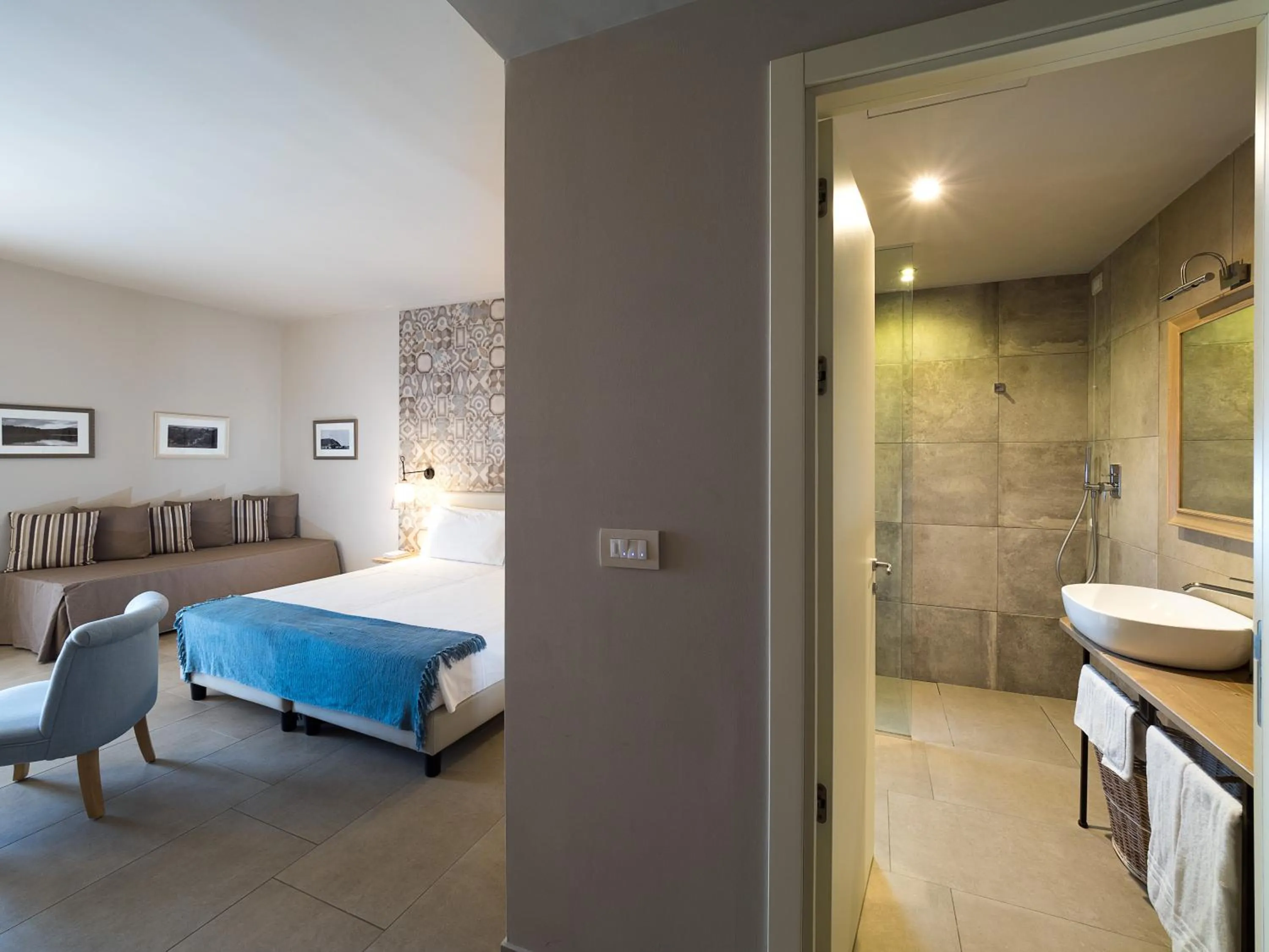 Photo of the whole room in Rocca dei Saraceni