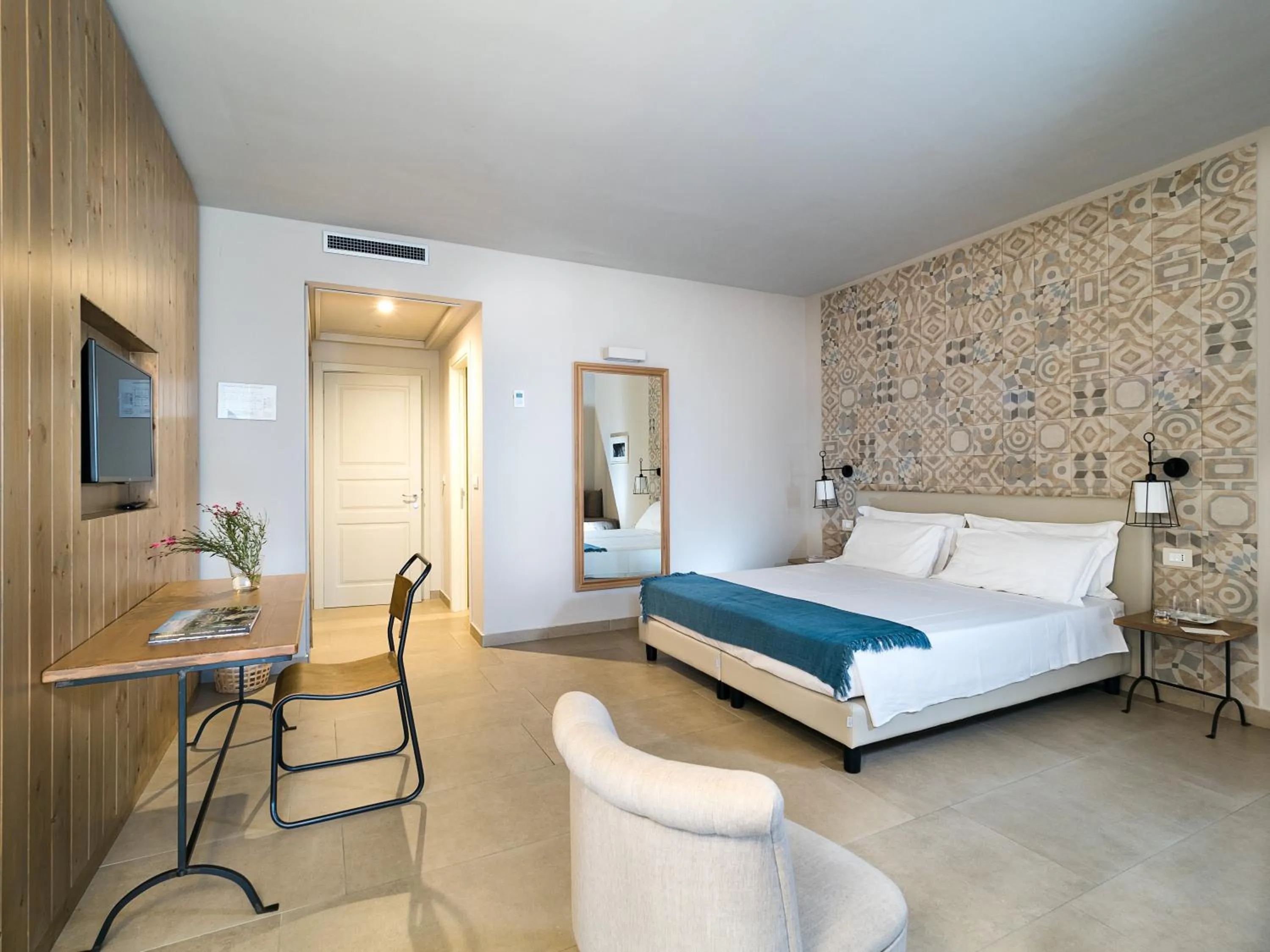 Photo of the whole room in Rocca dei Saraceni