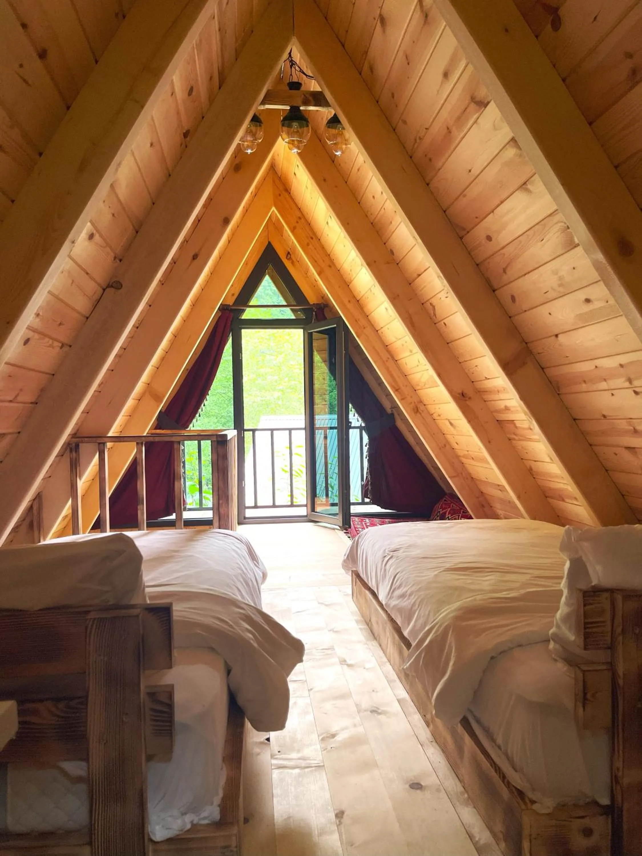 Bedroom in Tanura Bungalows