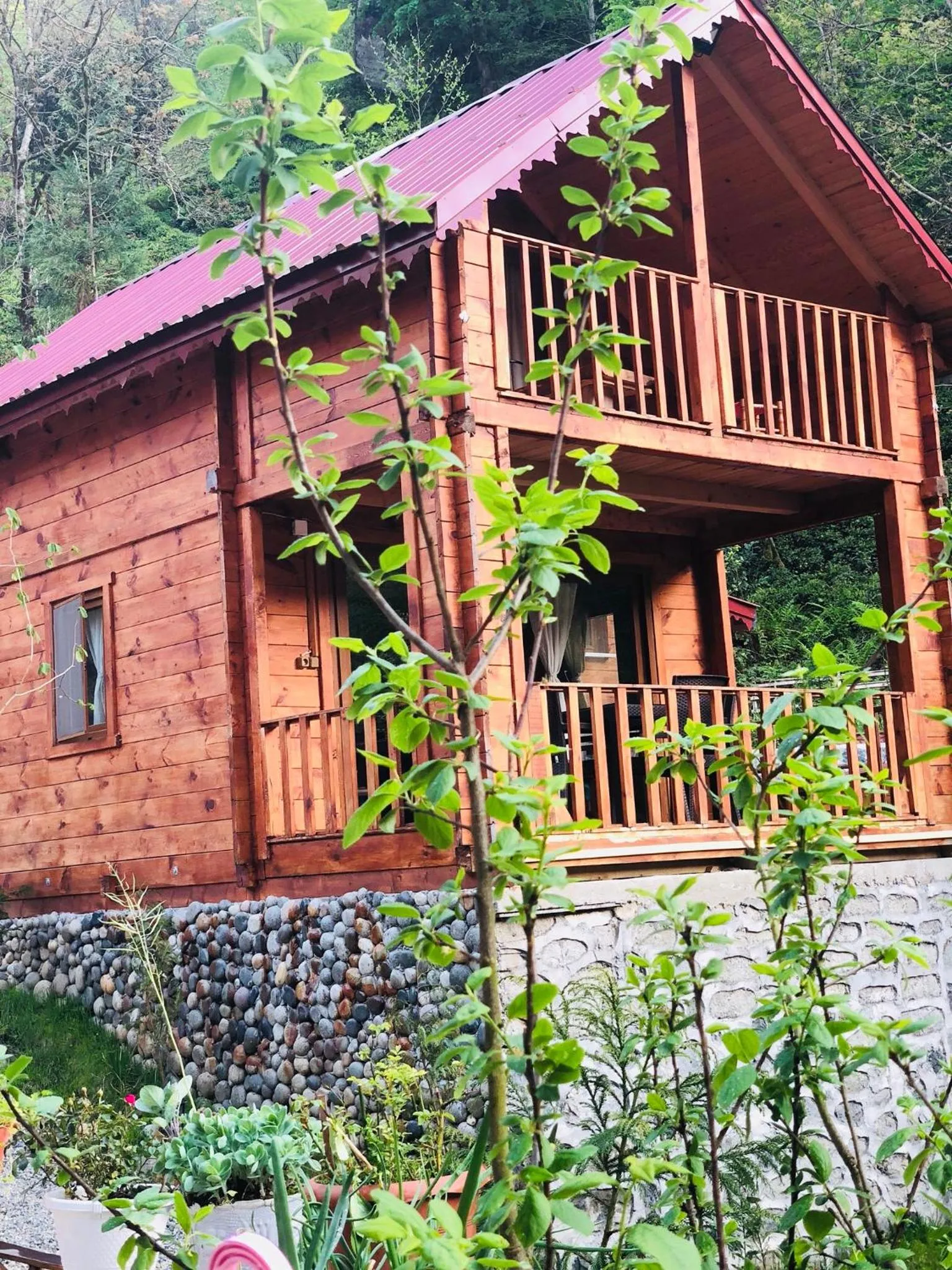 On site in Tanura Bungalows