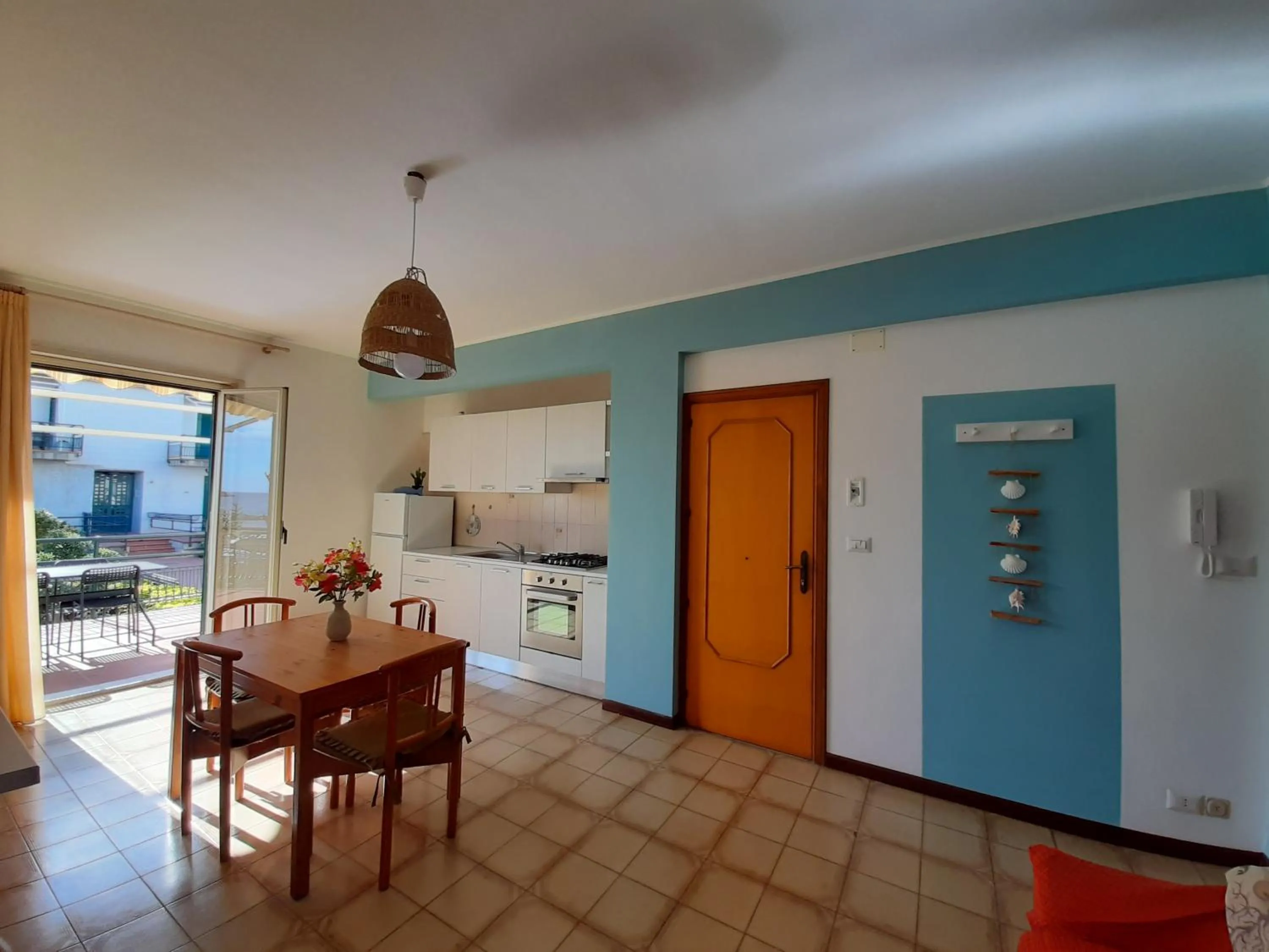 Kitchen or kitchenette in Al giardino Sant'Anna