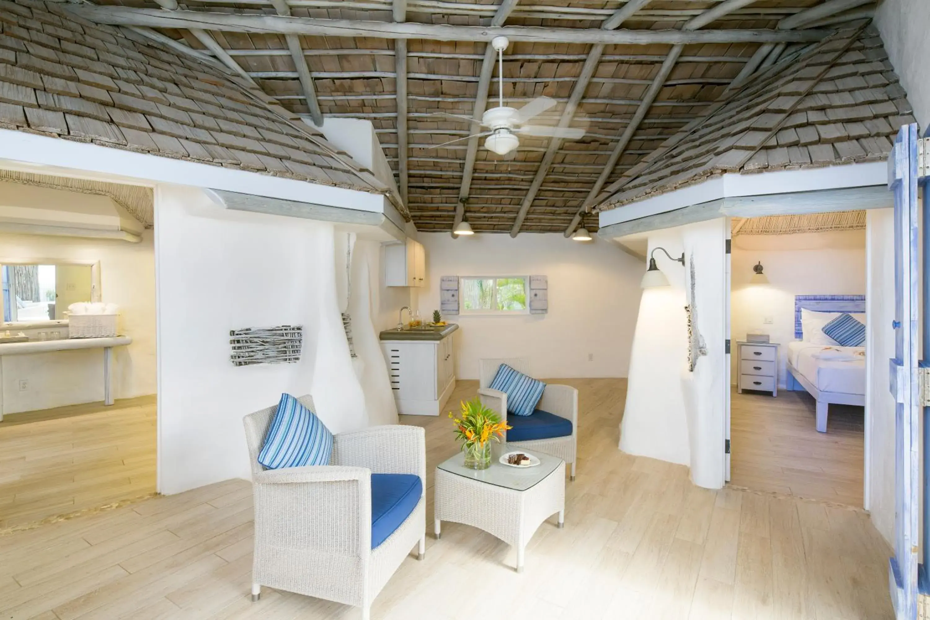 Bed in Galley Bay Resort & Spa Bed in Galley Bay Resort & Spa