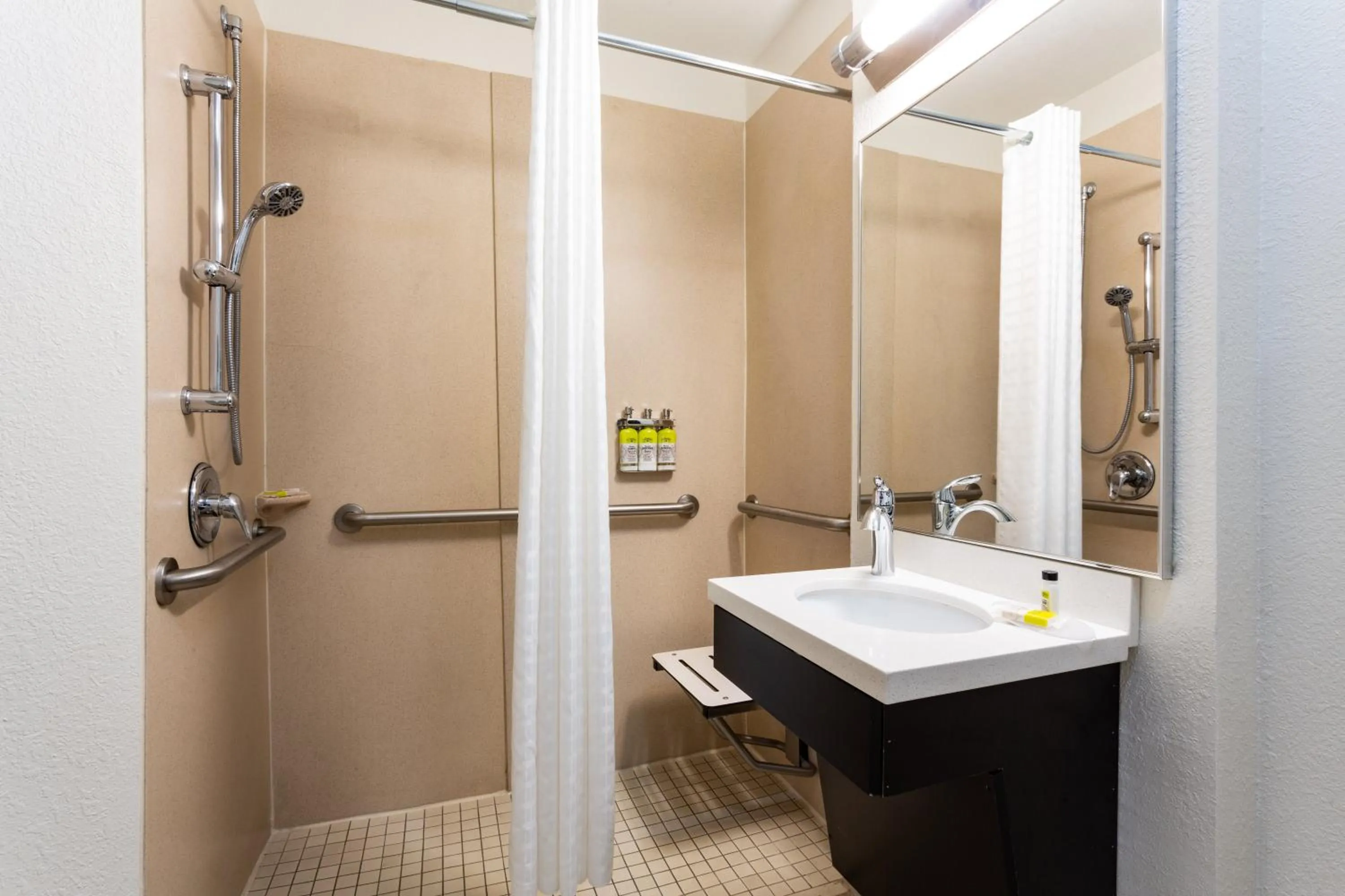 Bathroom in Candlewood Suites Fort Lauderdale Airport-Cruise by IHG