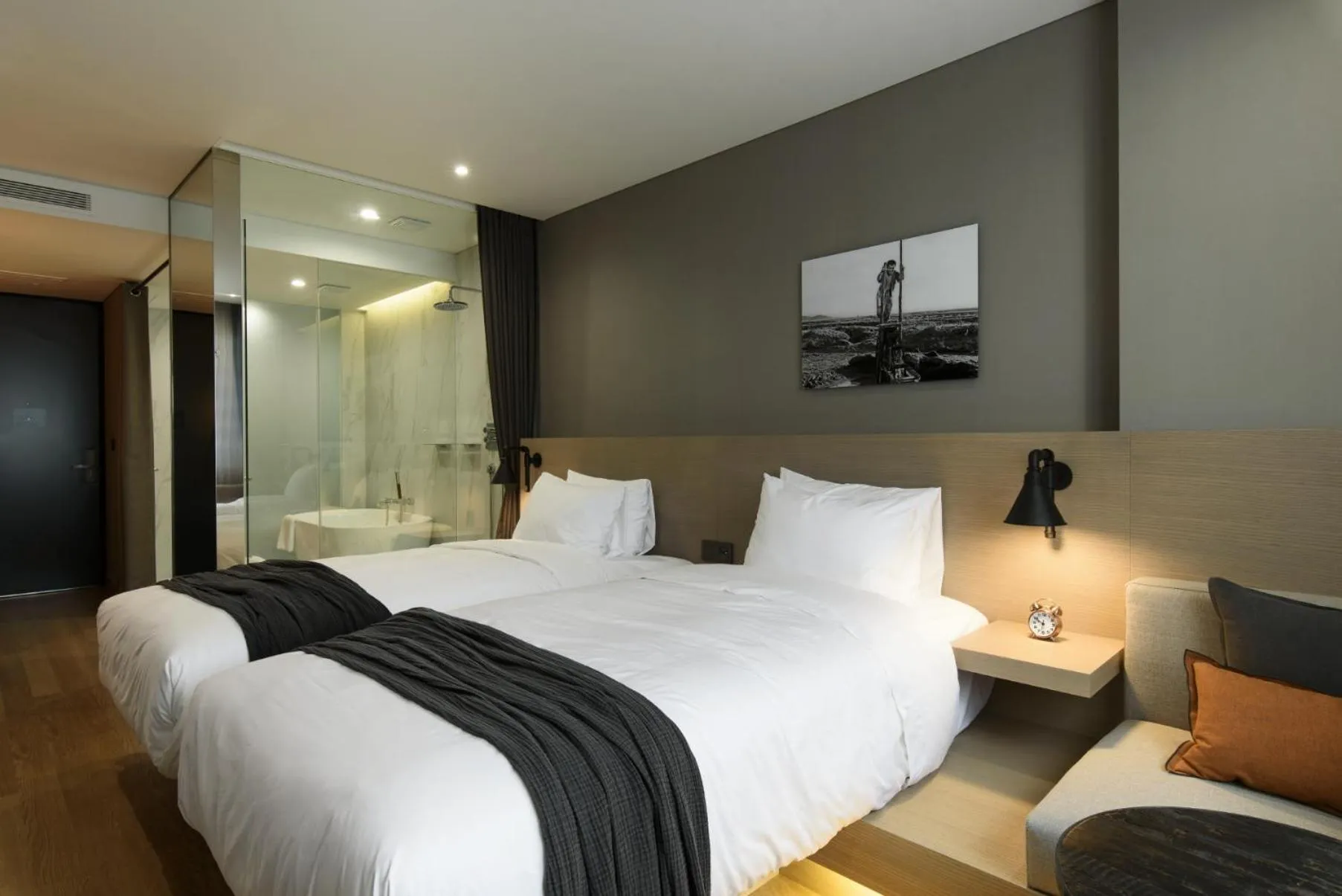 Bedroom, Bed in Hotel28 Myeongdong