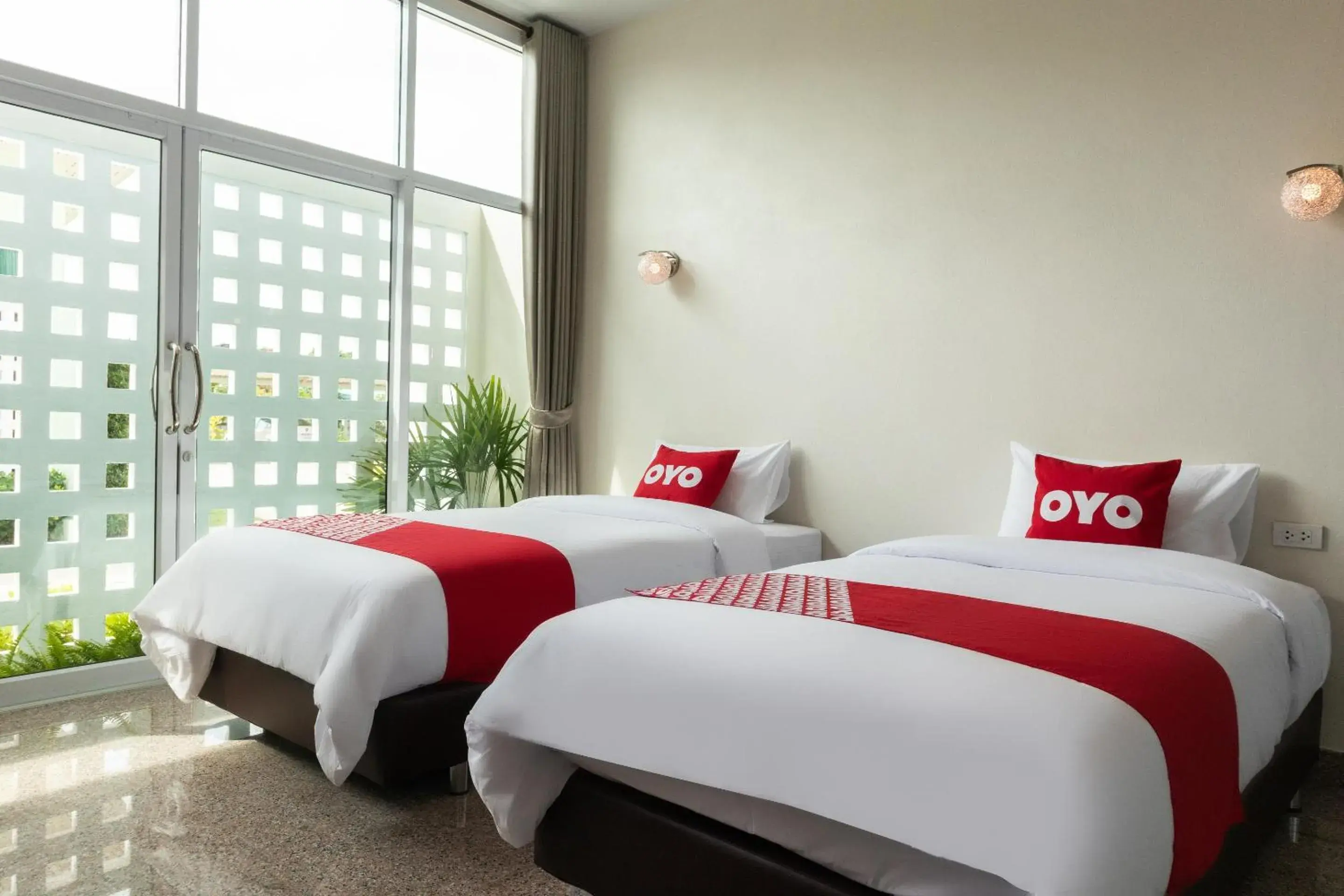 Deluxe Twin Room in Sabai Palace Deluxe Twin Room in Sabai Palace