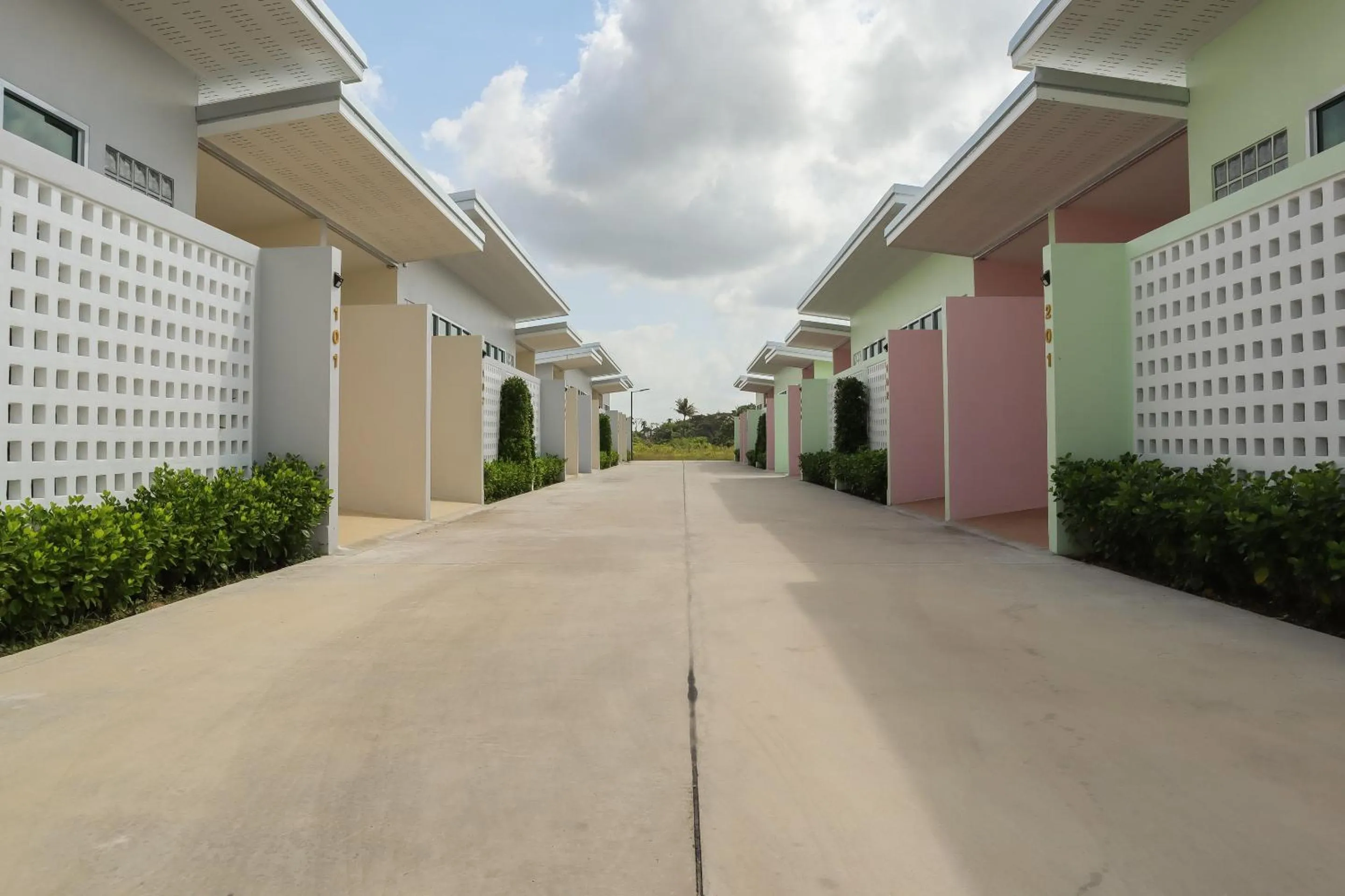 Facade/entrance in Sabai Palace