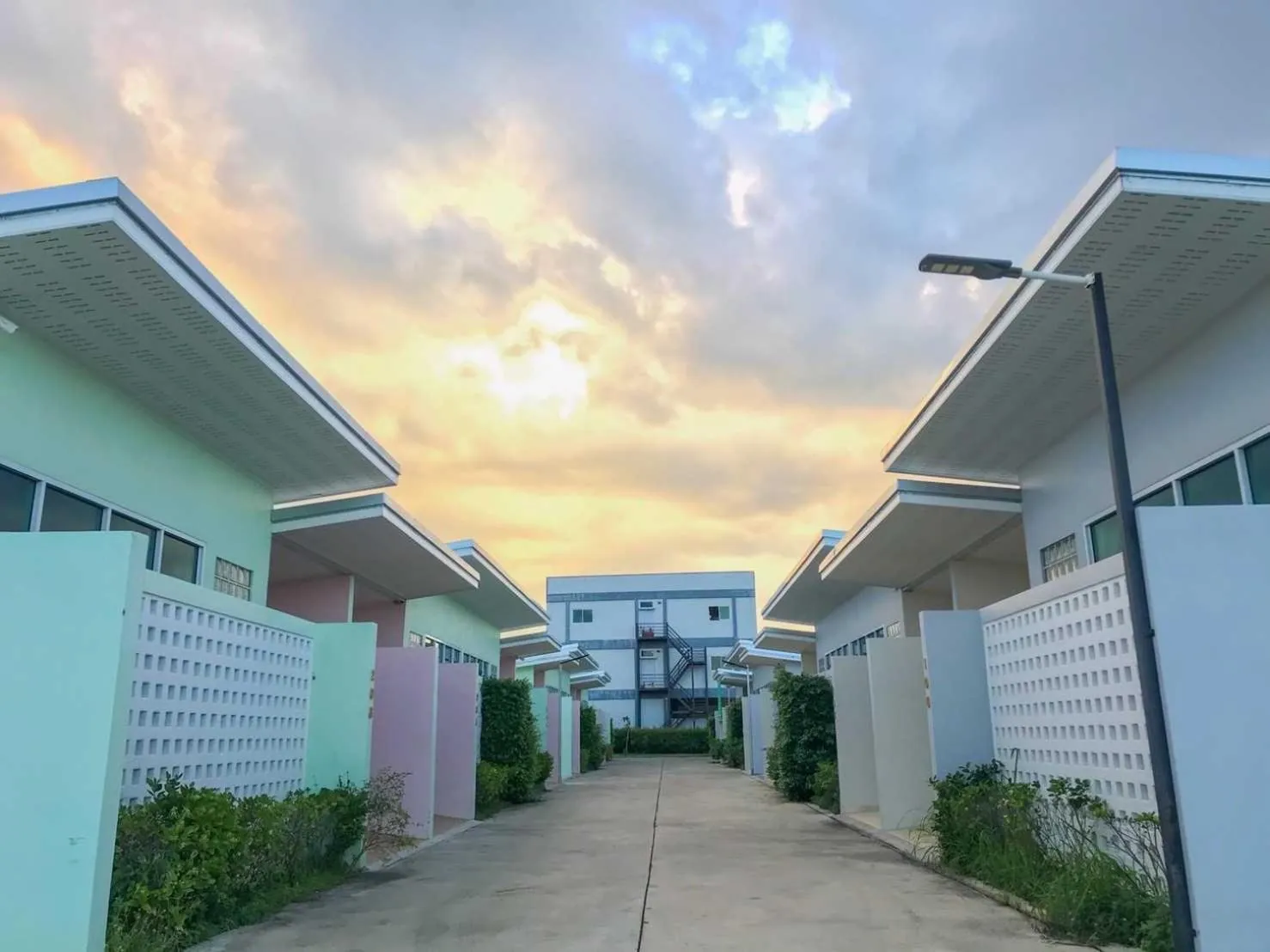 Facade/entrance in Sabai Palace