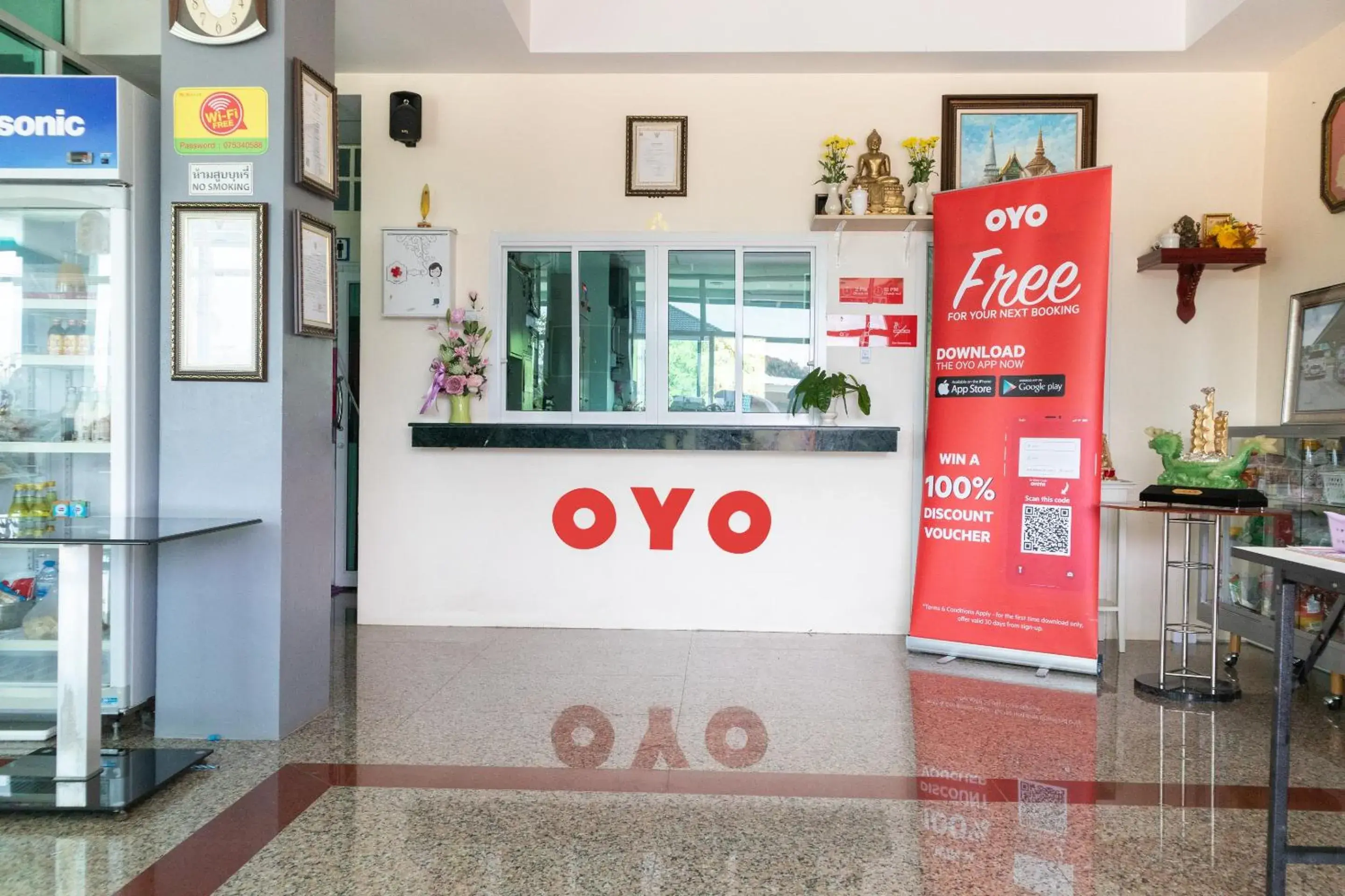 Lobby or reception in Sabai Palace Lobby or reception in Sabai Palace