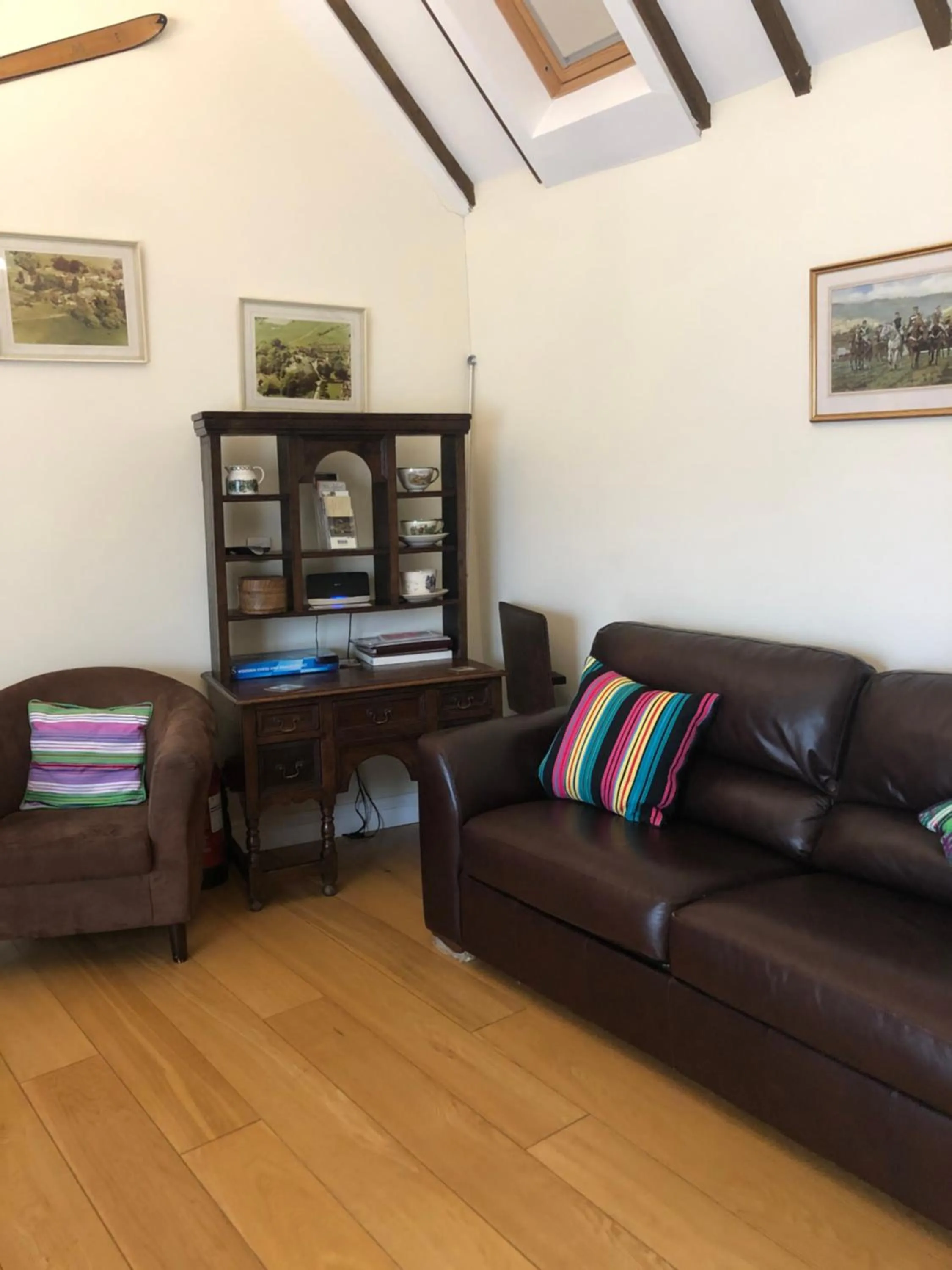 Living room in Church Hill Farm