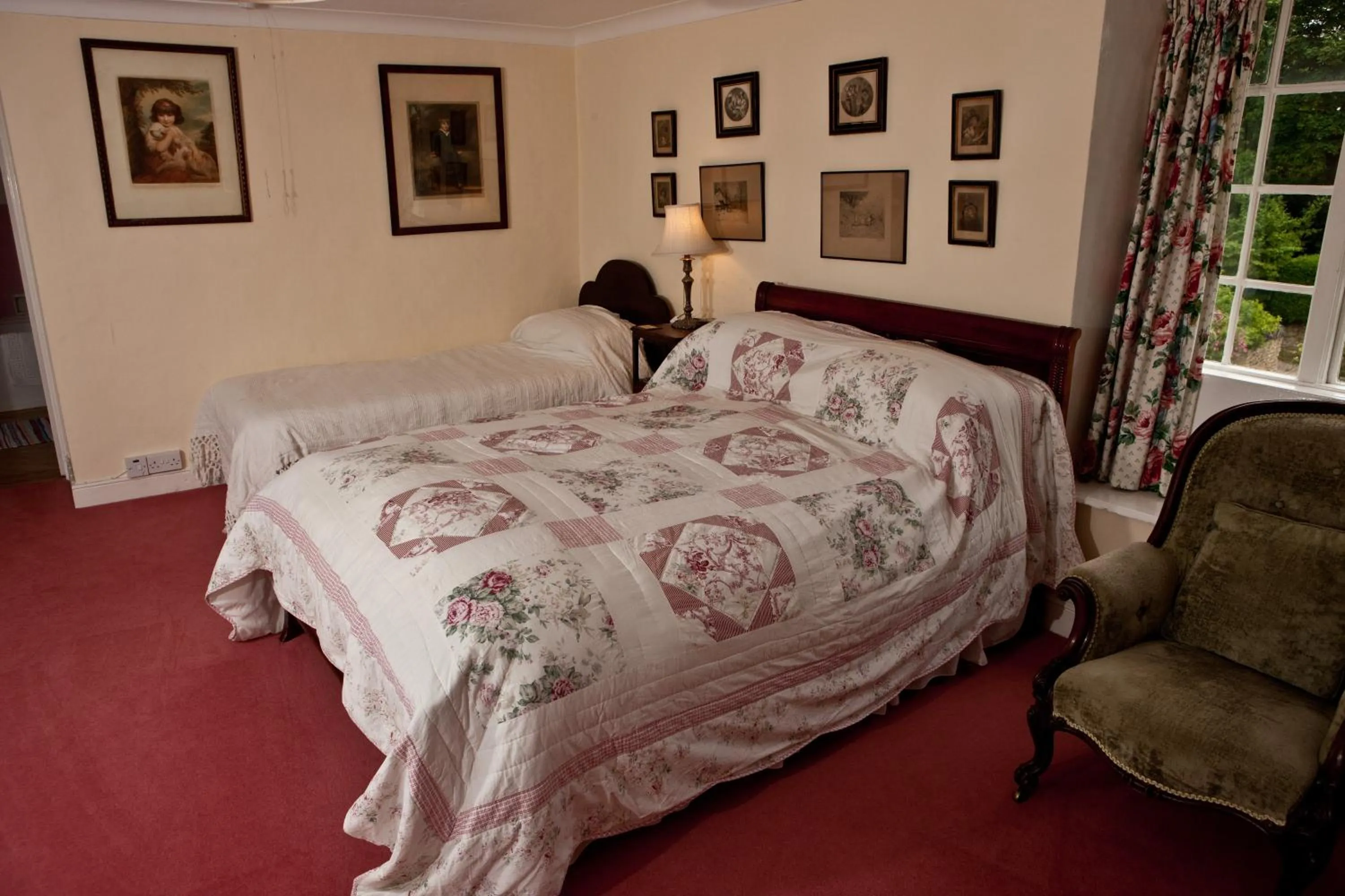 Bedroom, Bed in Church Hill Farm