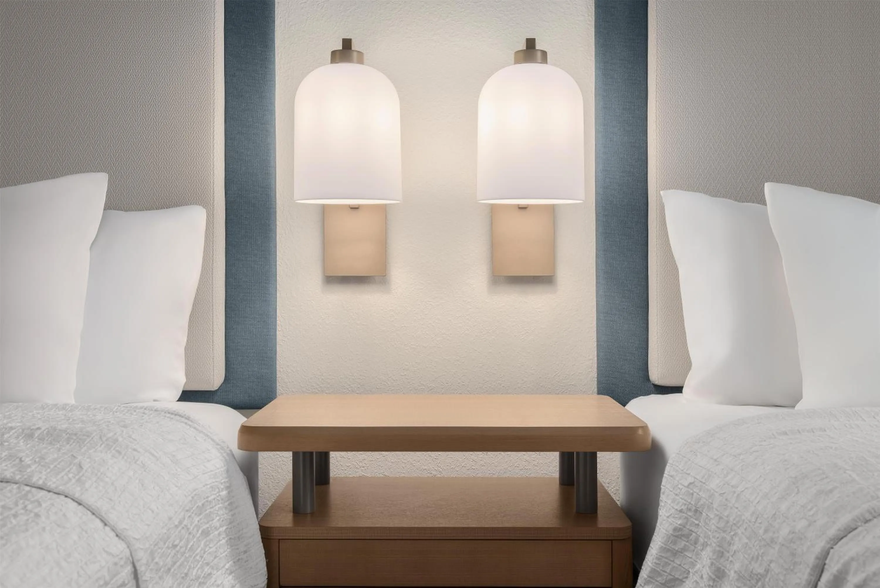 Bed in Homewood Suites Jacksonville Deerwood Park