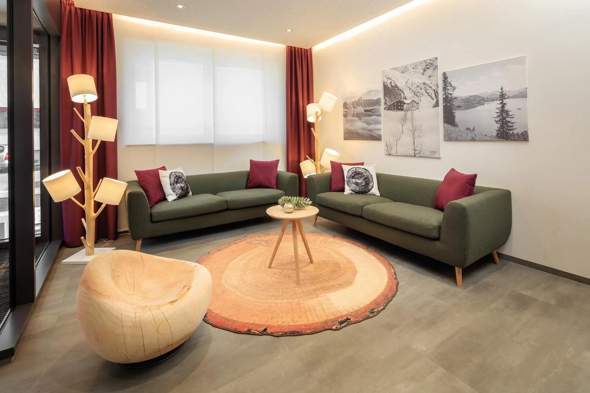 Lobby or reception in Allgäu Art Hotel