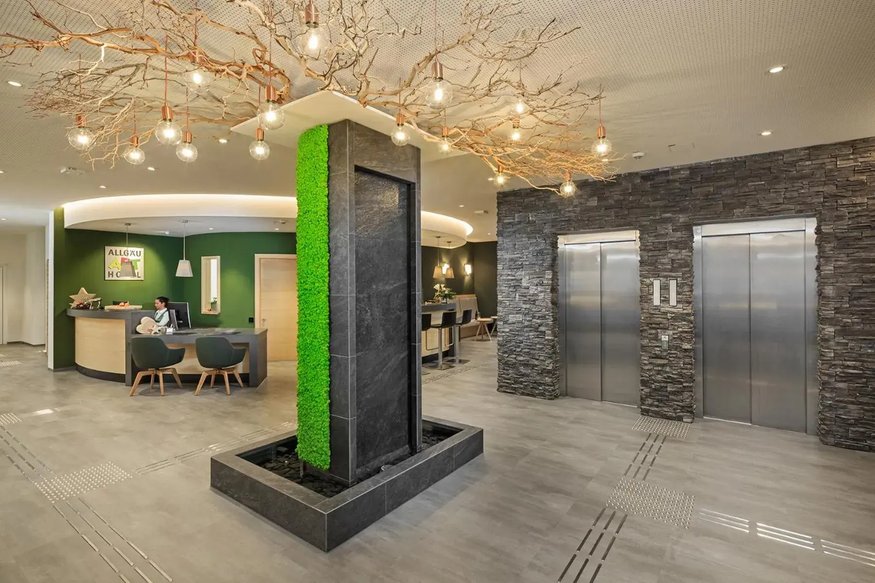 Lobby or reception in Allgäu Art Hotel Lobby or reception in Allgäu Art Hotel