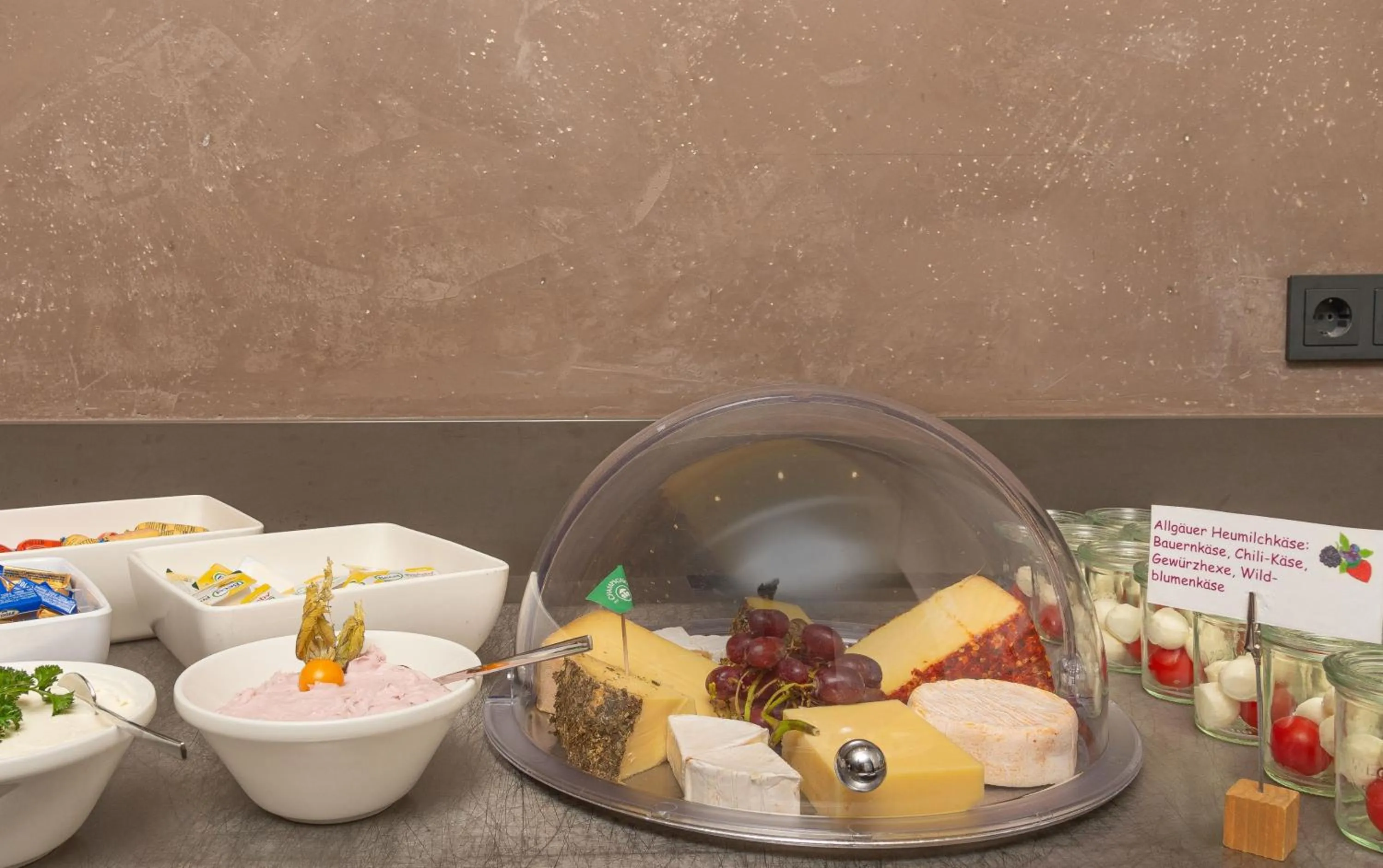 Buffet breakfast in Allgäu Art Hotel