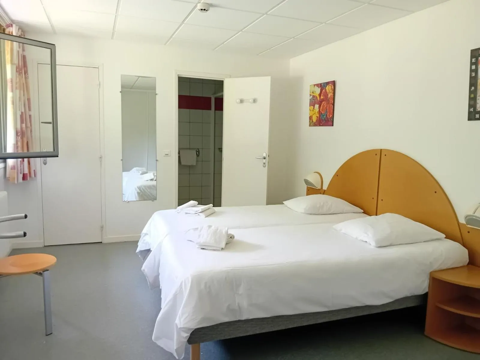 Bed in VVF Le Lioran Les Monts du Cantal