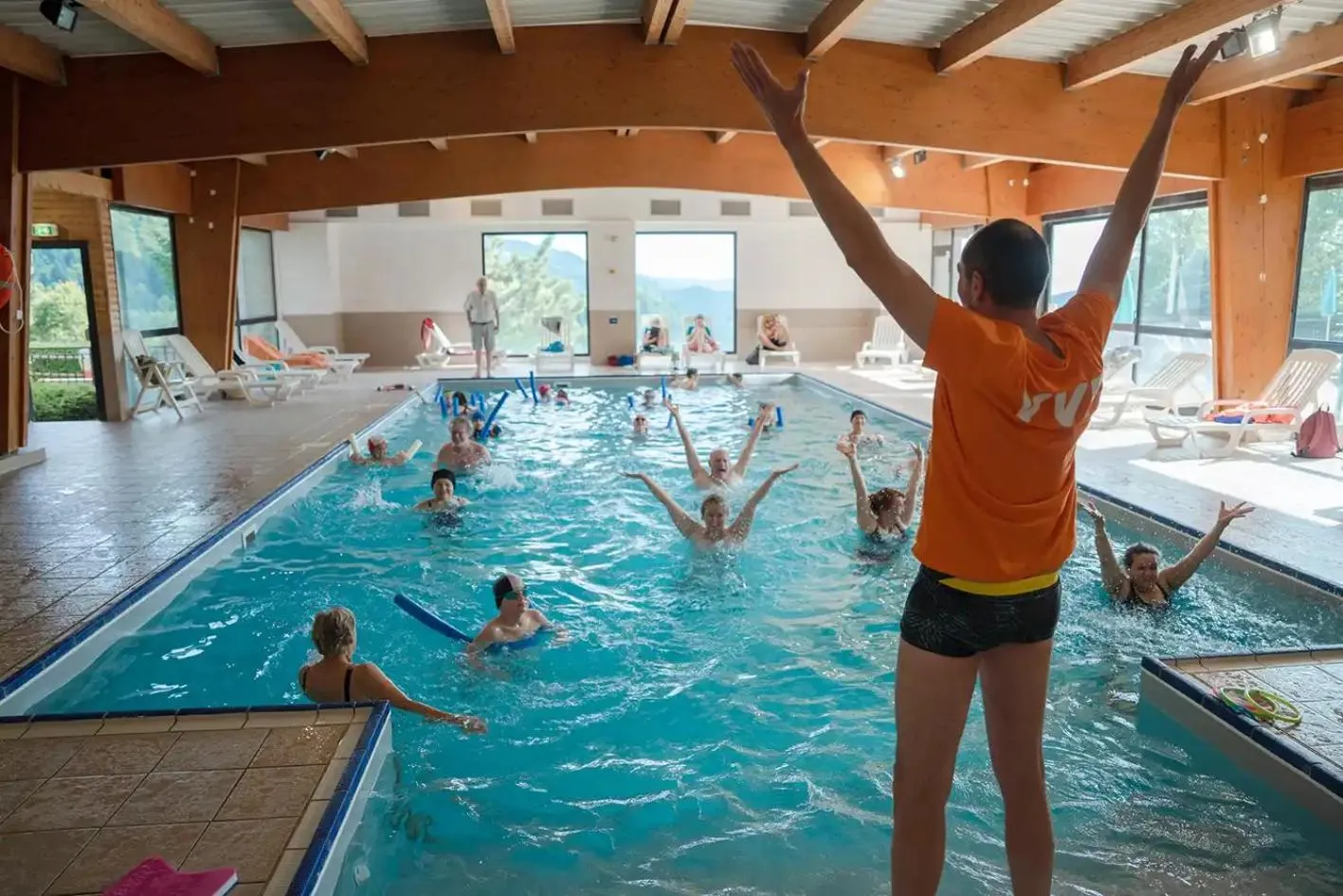 Swimming pool in VVF Le Lioran Les Monts du Cantal