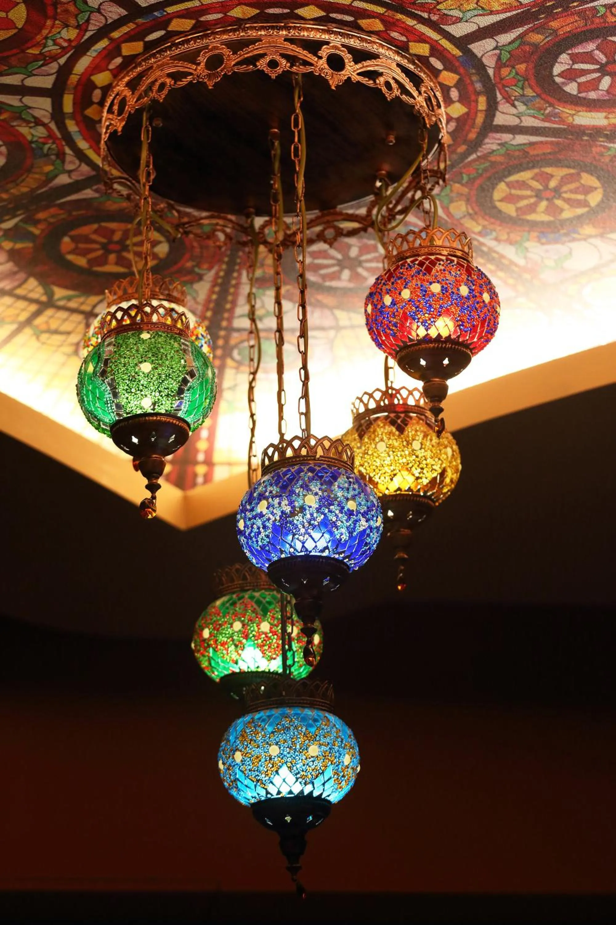 Decorative detail in Buckingham Palace B&B