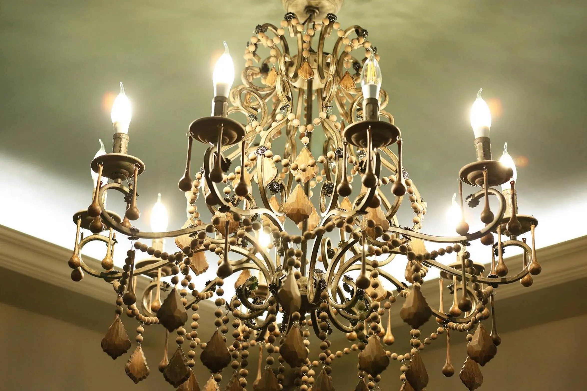 Decorative detail in Buckingham Palace B&B