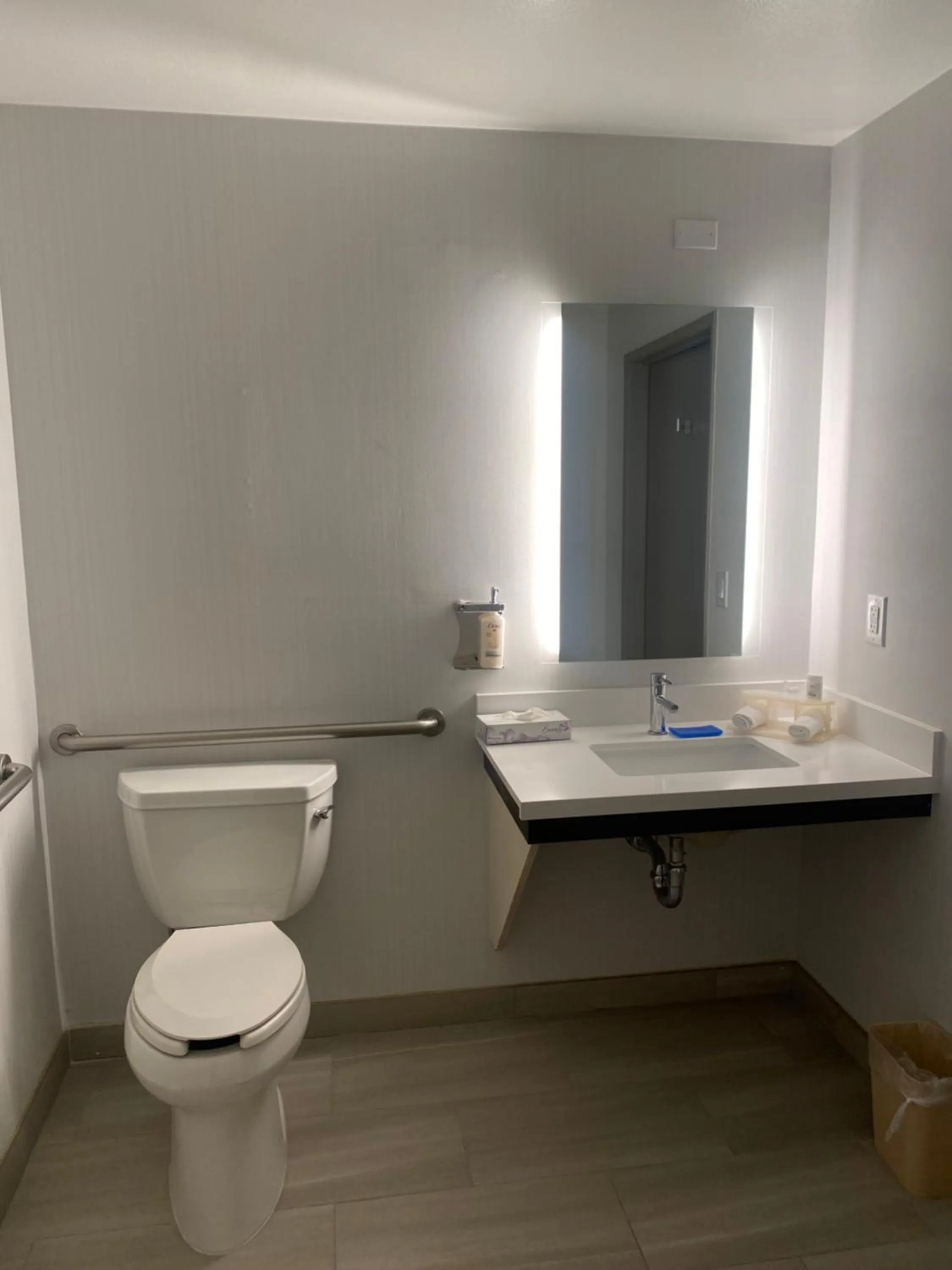 Toilet in Holiday Inn Express Hotel & Suites Hermosa Beach by IHG