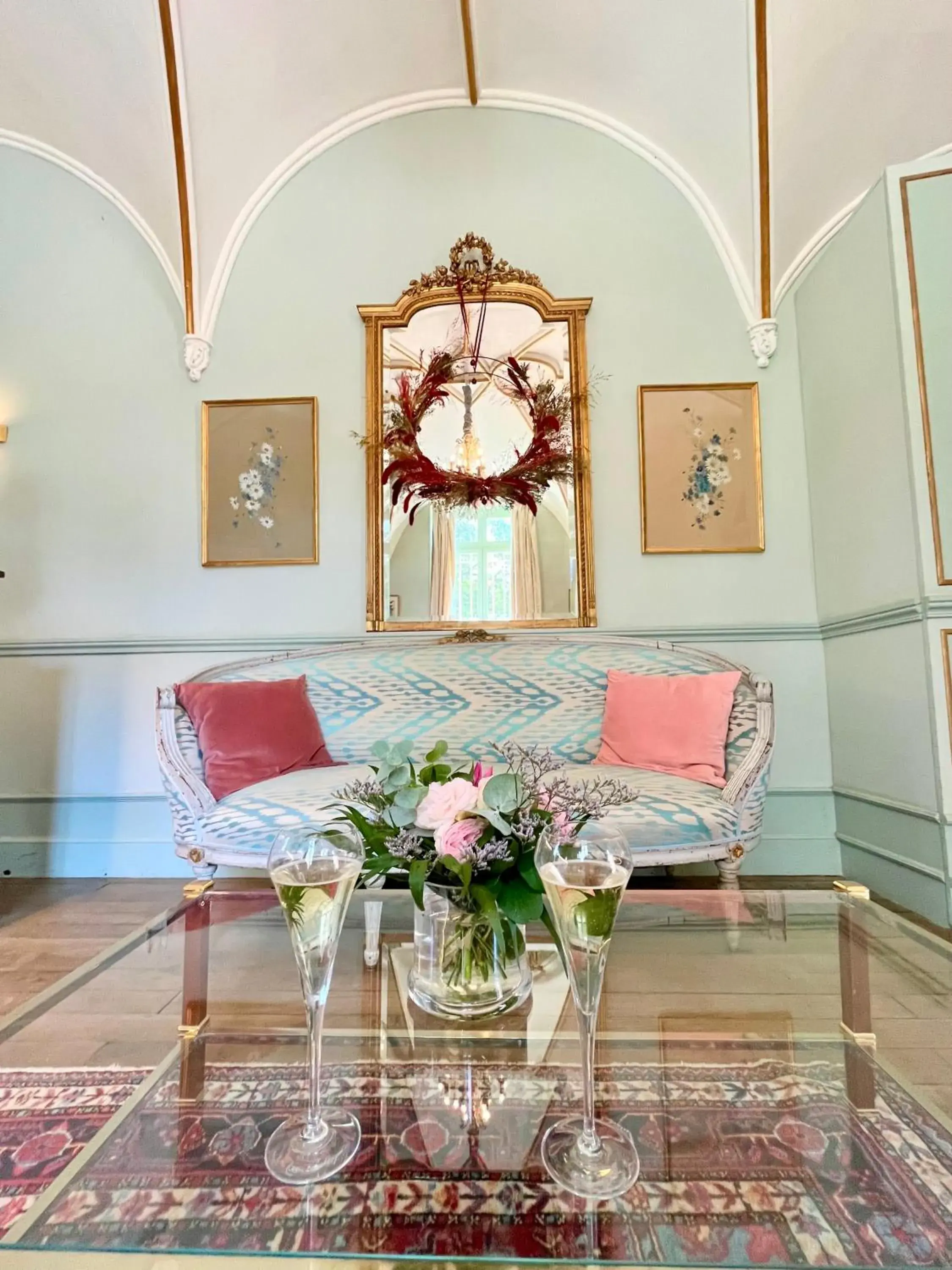 Lobby or reception in Château D'Apigné Rennes Lobby or reception in Château D'Apigné Rennes