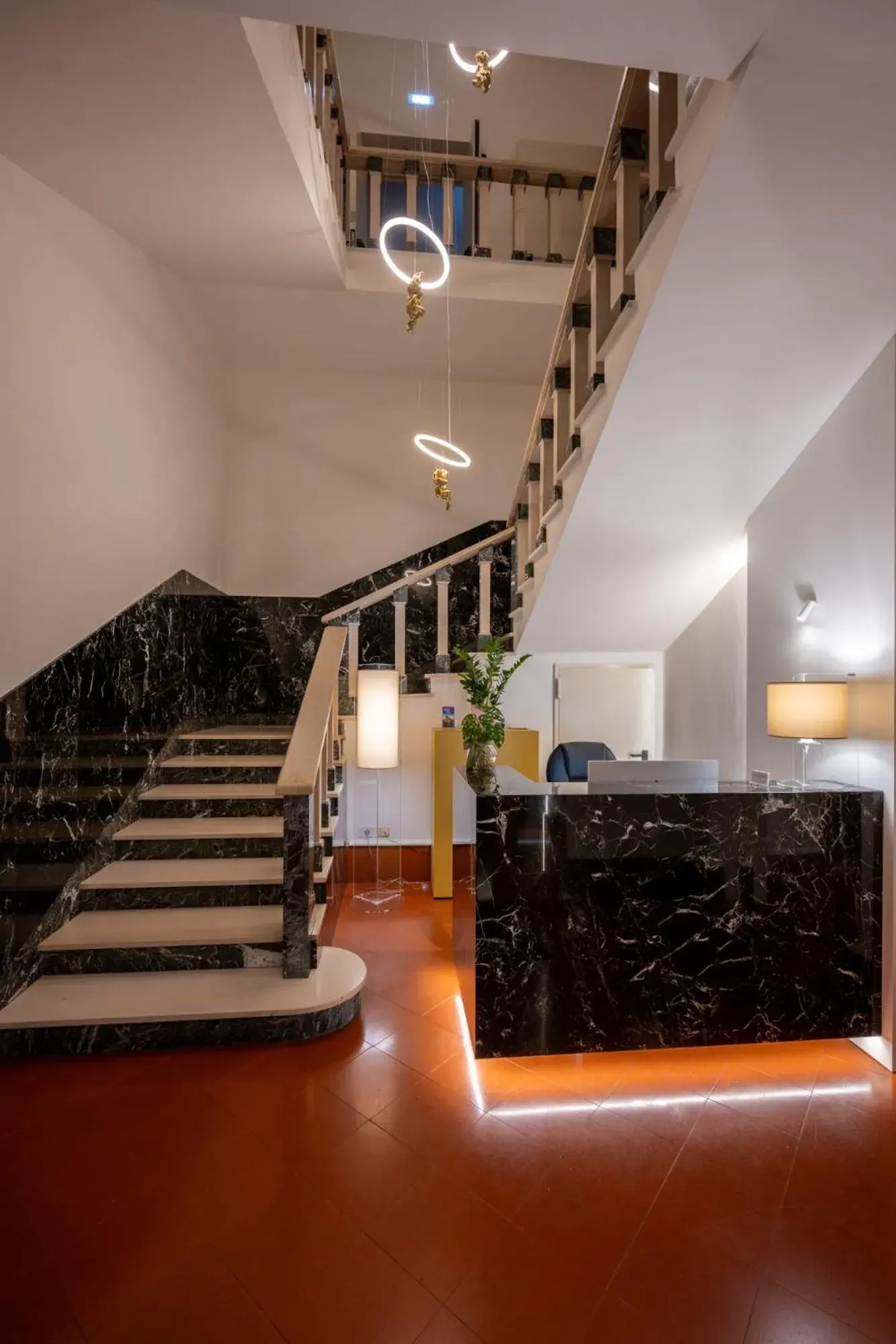 Lobby or reception in Hotel Moderno Lobby or reception in Hotel Moderno