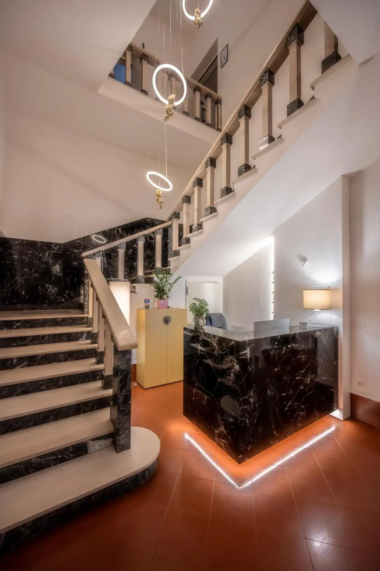 Lobby or reception in Hotel Moderno Lobby or reception in Hotel Moderno