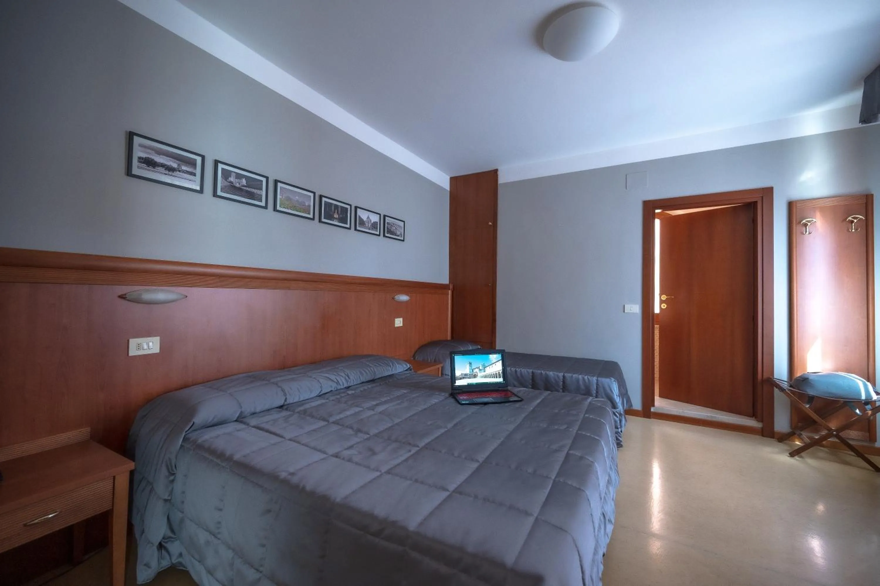 Bedroom, Bed in Hotel Moderno