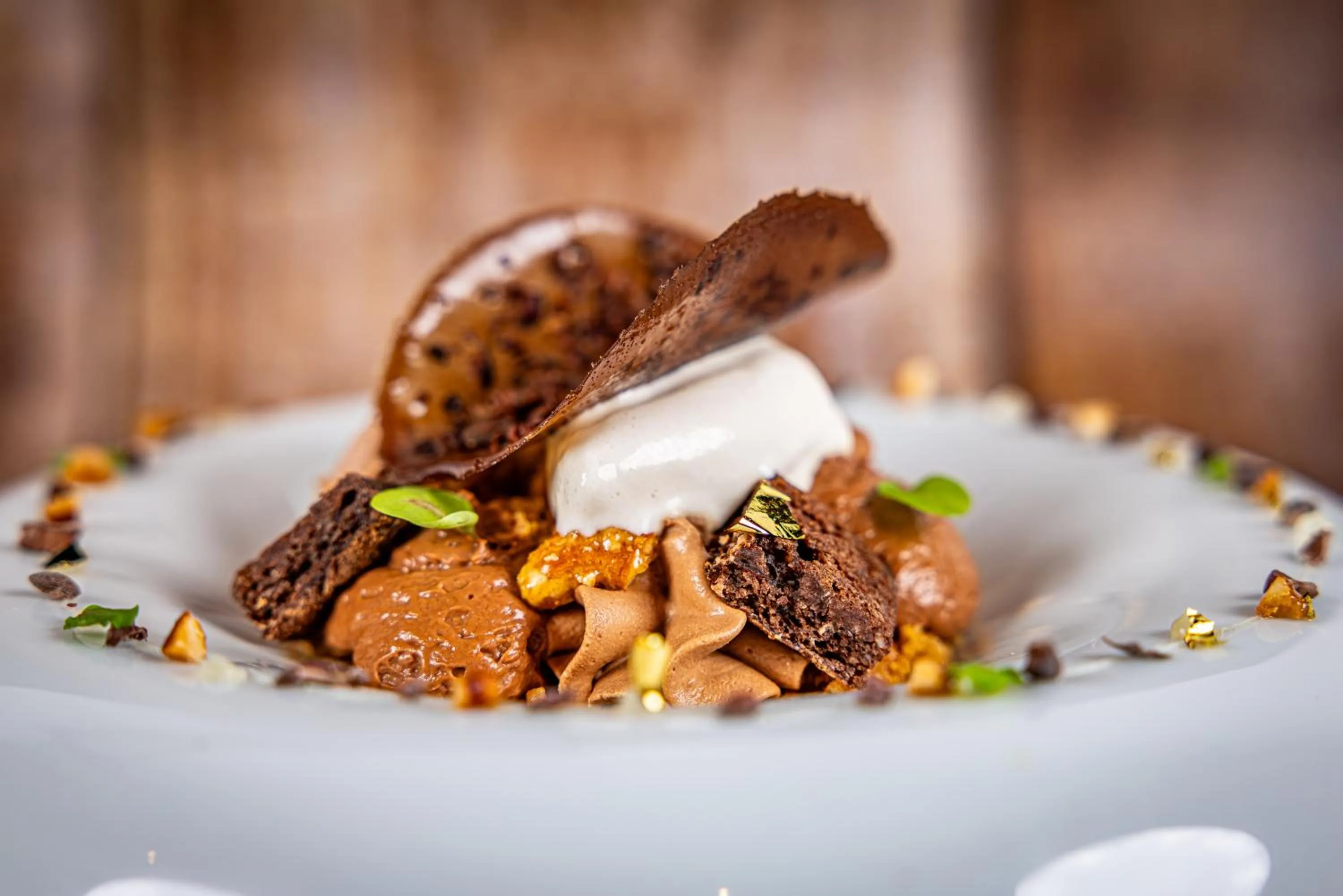 Property building in Restaurant Hotel Didier Méril