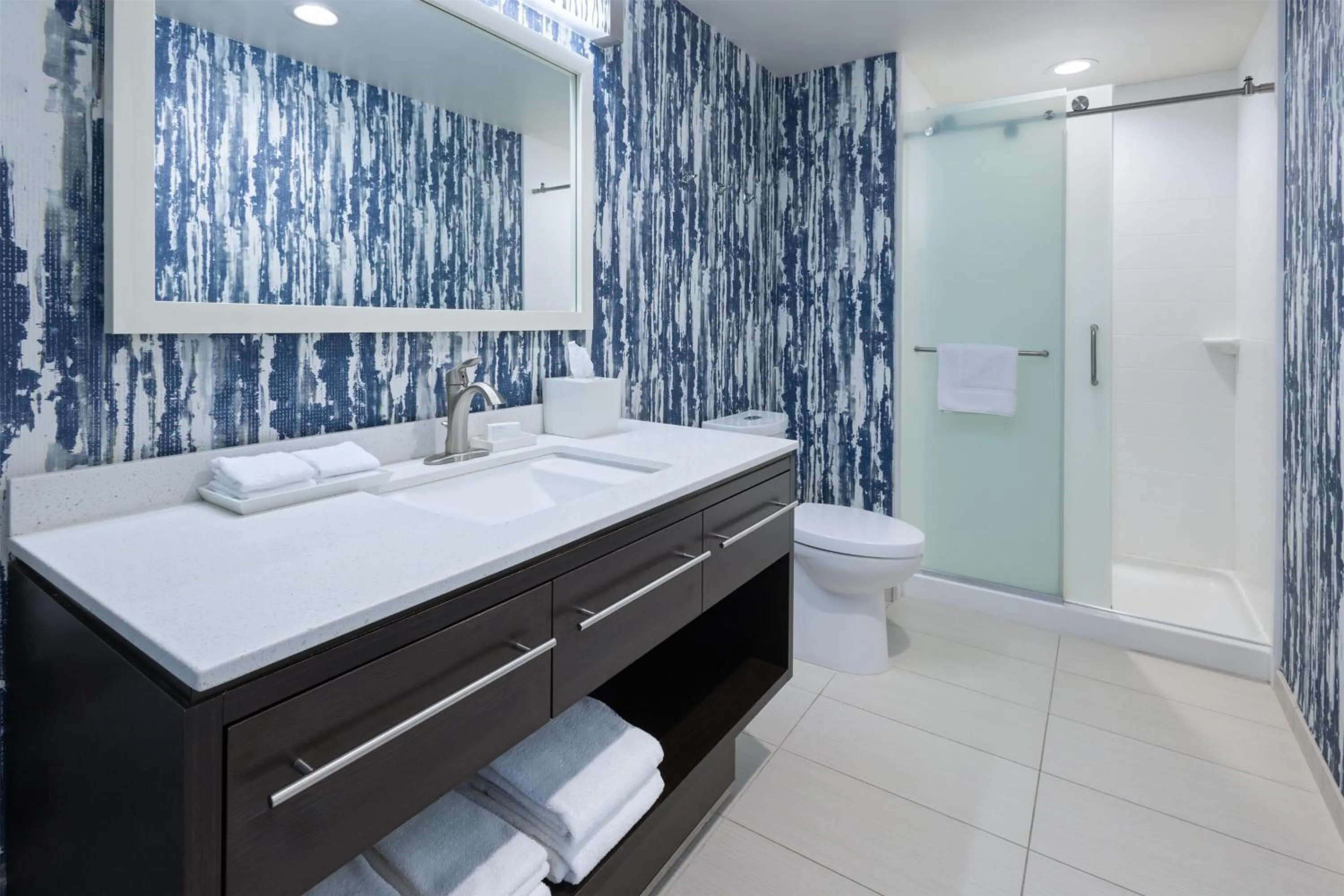 Bathroom in Home2 Suites by Hilton Greenville Downtown