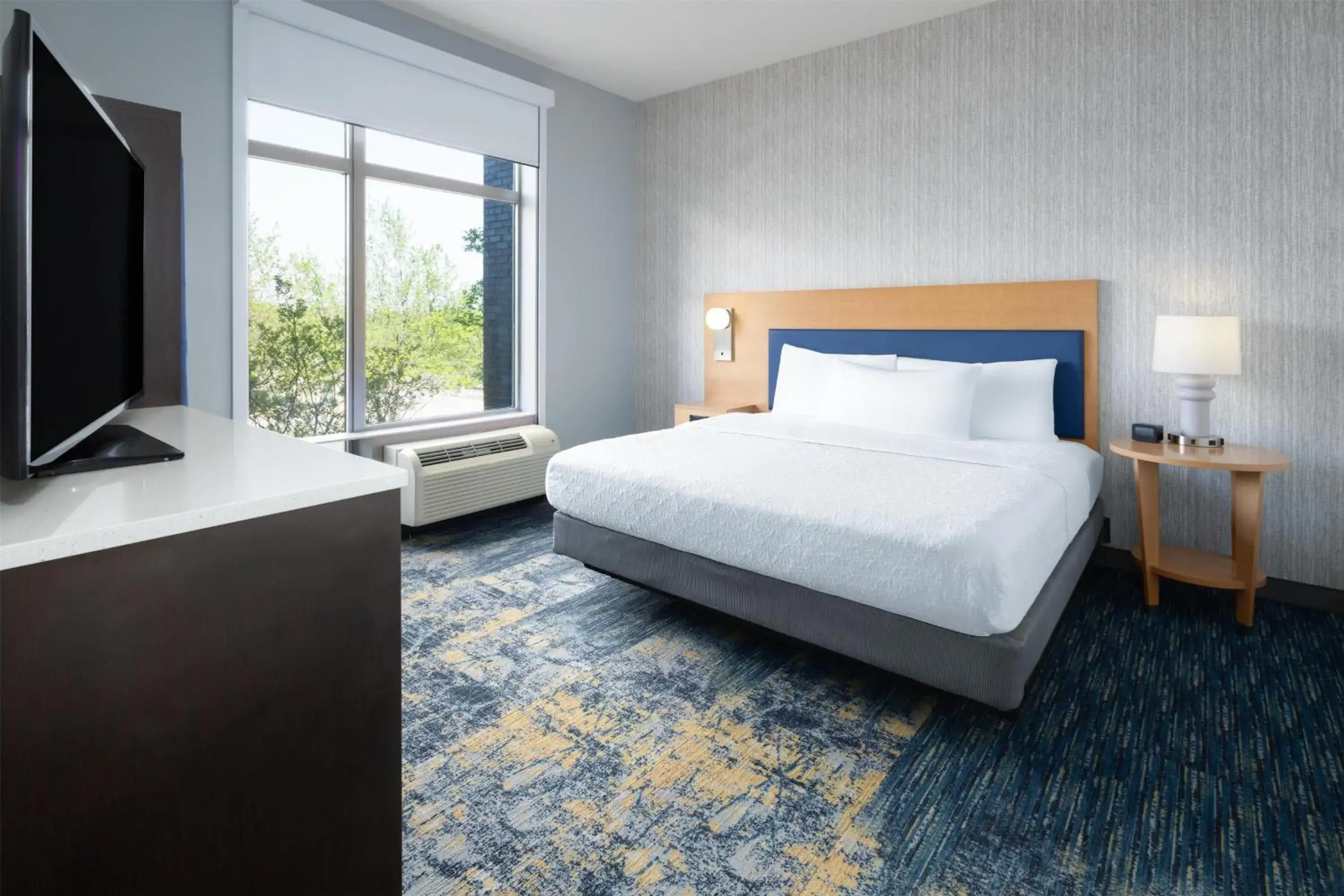 Bed in Home2 Suites by Hilton Greenville Downtown Bed in Home2 Suites by Hilton Greenville Downtown