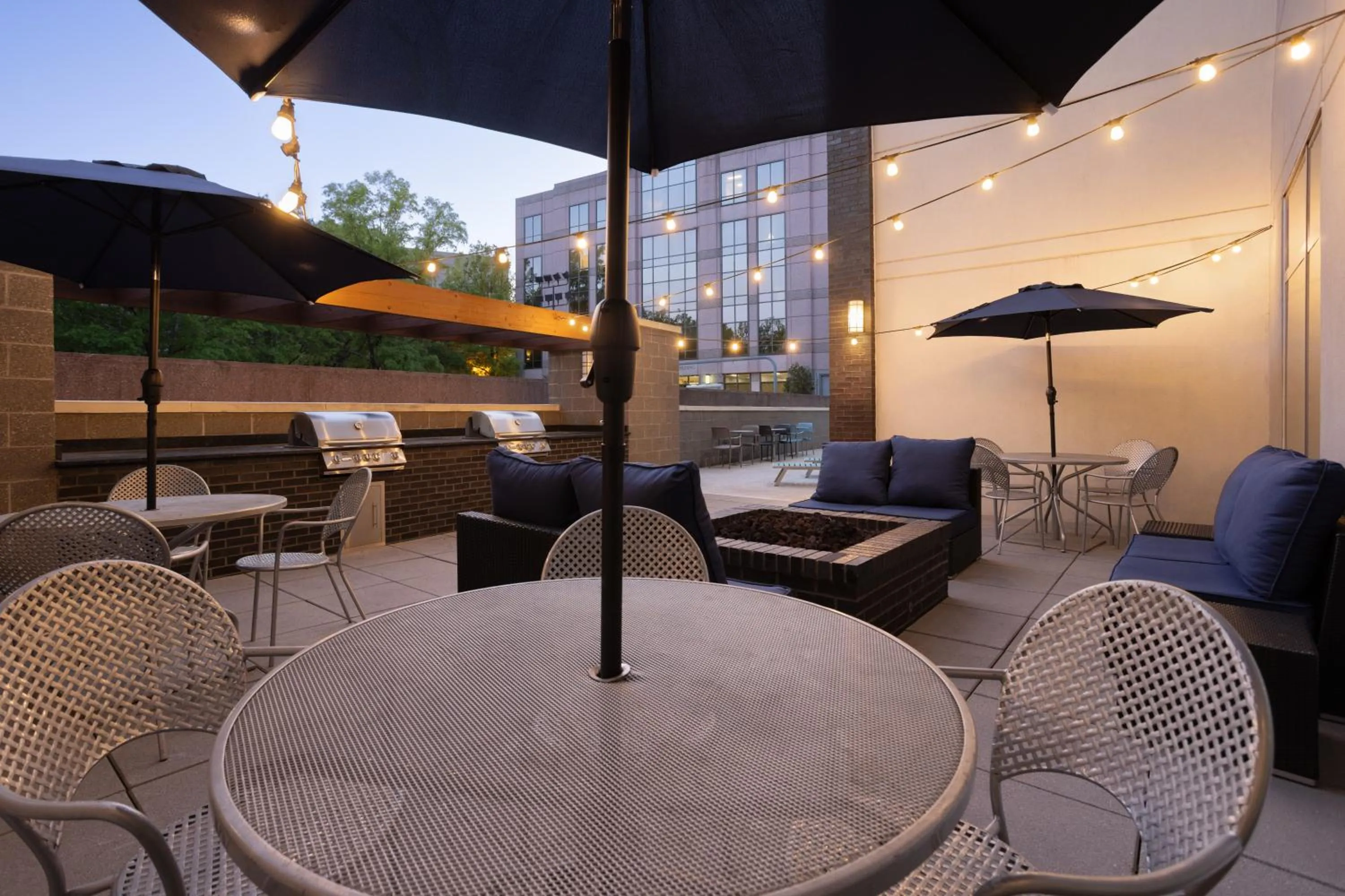 Patio in Home2 Suites by Hilton Greenville Downtown