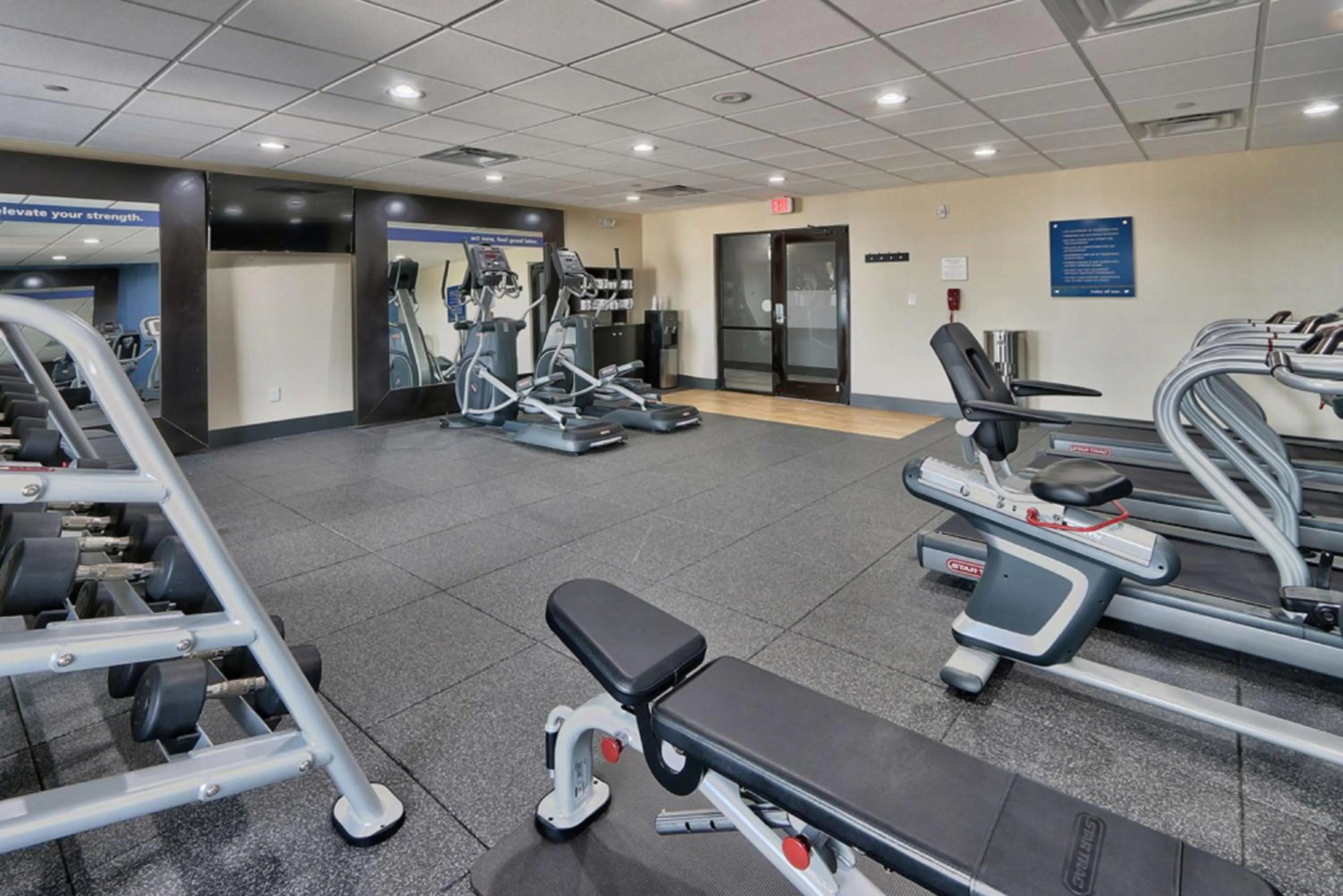 Fitness centre/facilities in Hampton Inn & Suites Guthrie, OK