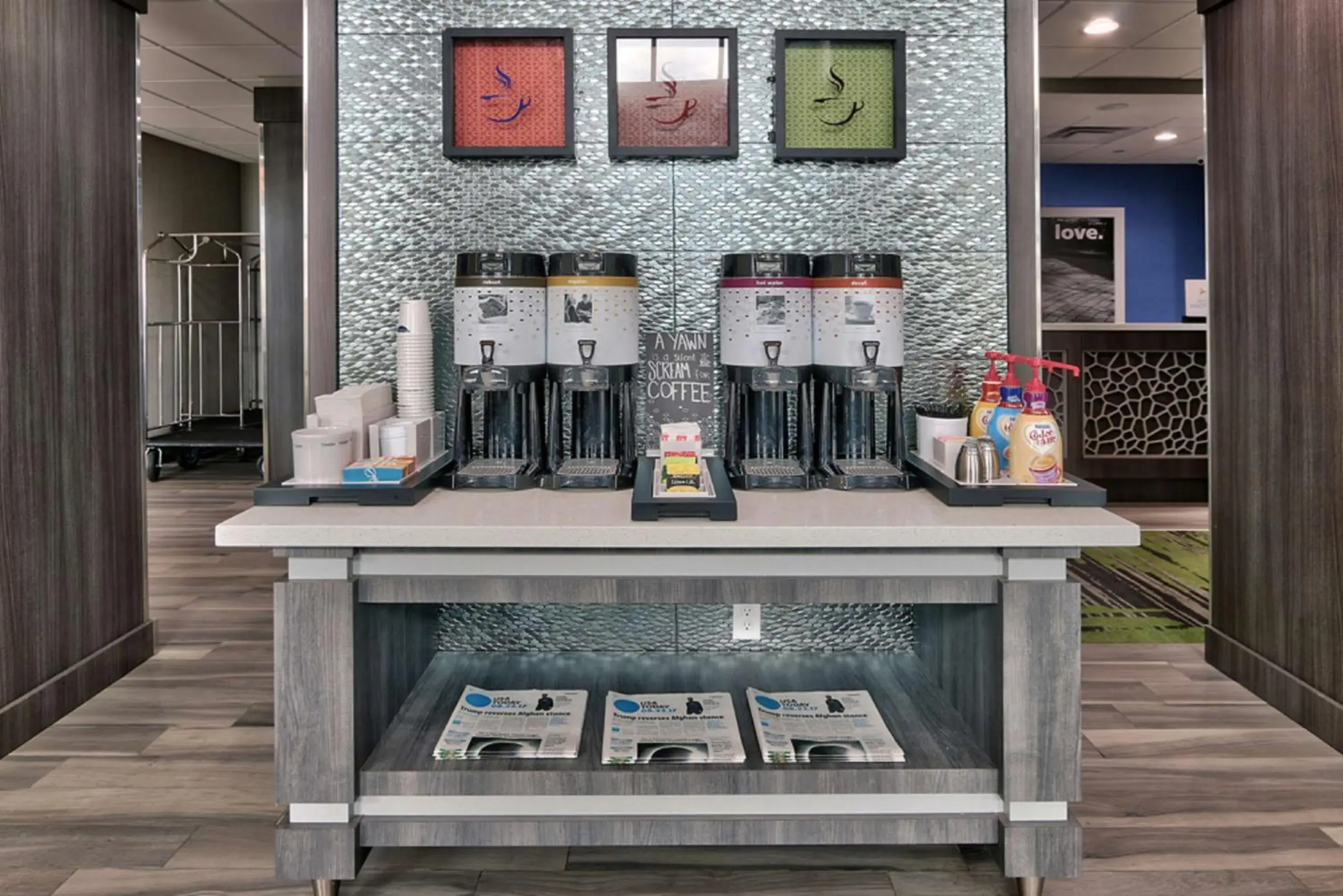 Restaurant/places to eat in Hampton Inn & Suites Guthrie, OK Restaurant/places to eat in Hampton Inn & Suites Guthrie, OK