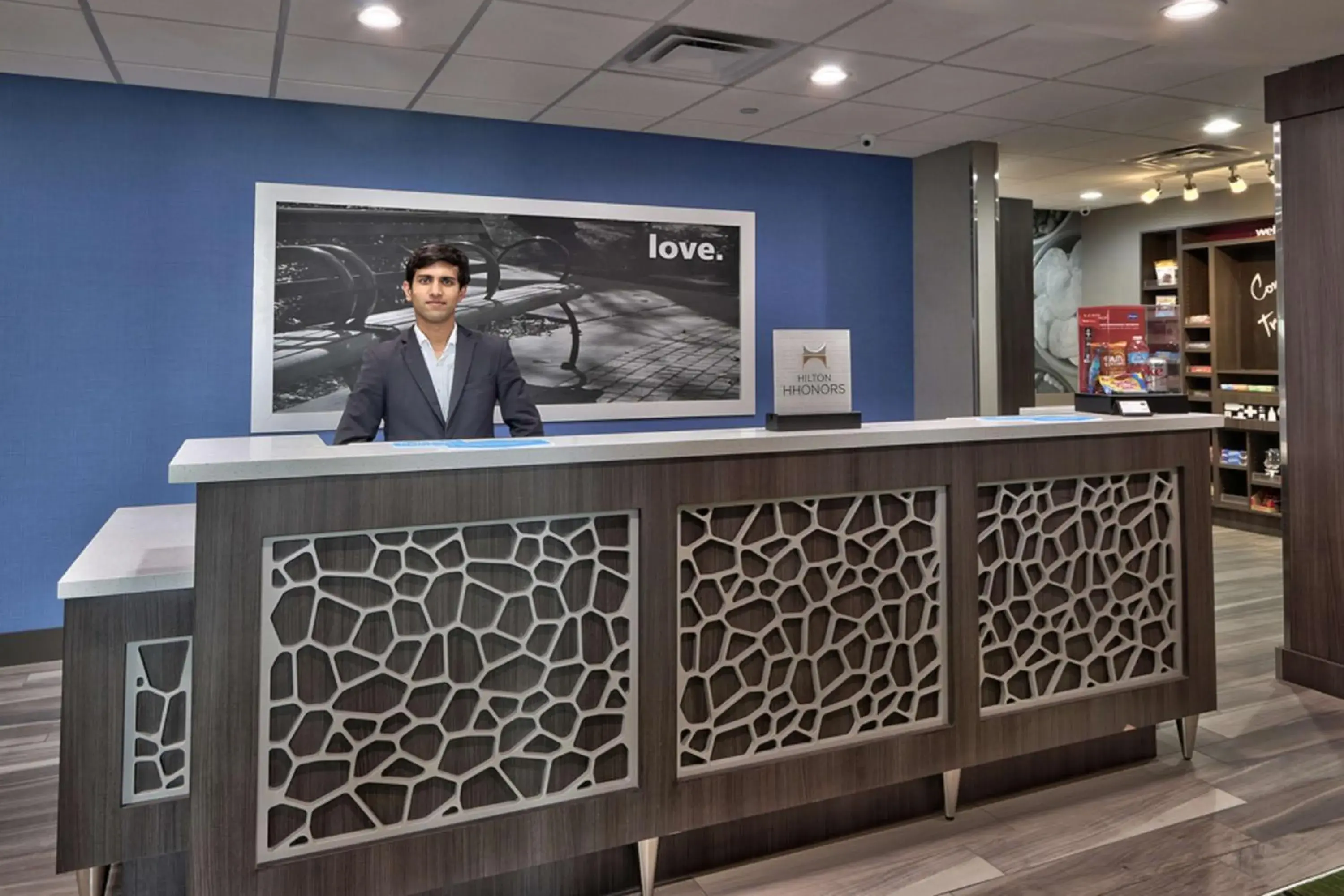 Lobby or reception in Hampton Inn & Suites Guthrie, OK Lobby or reception in Hampton Inn & Suites Guthrie, OK
