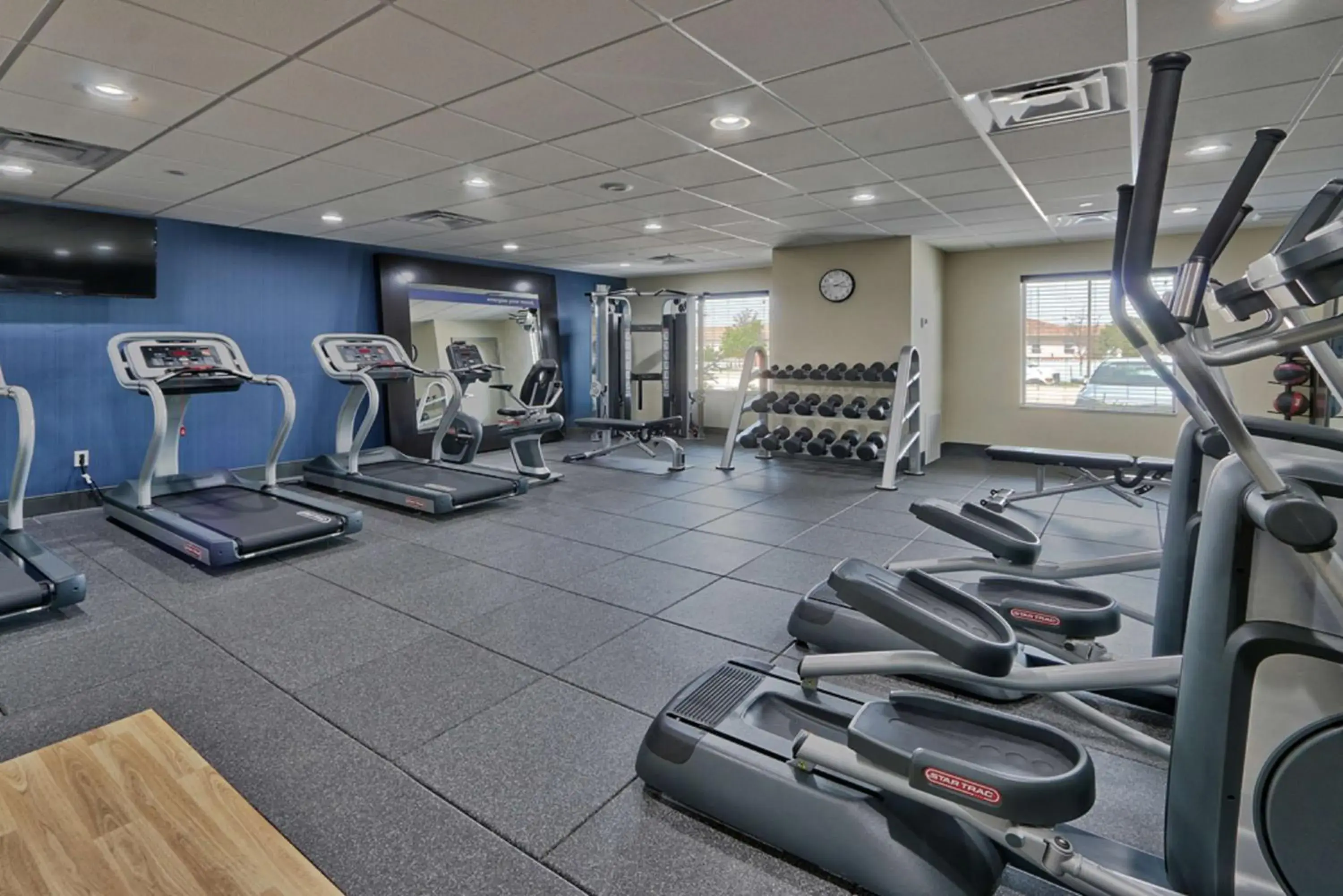 Fitness centre/facilities in Hampton Inn & Suites Guthrie, OK Fitness centre/facilities in Hampton Inn & Suites Guthrie, OK